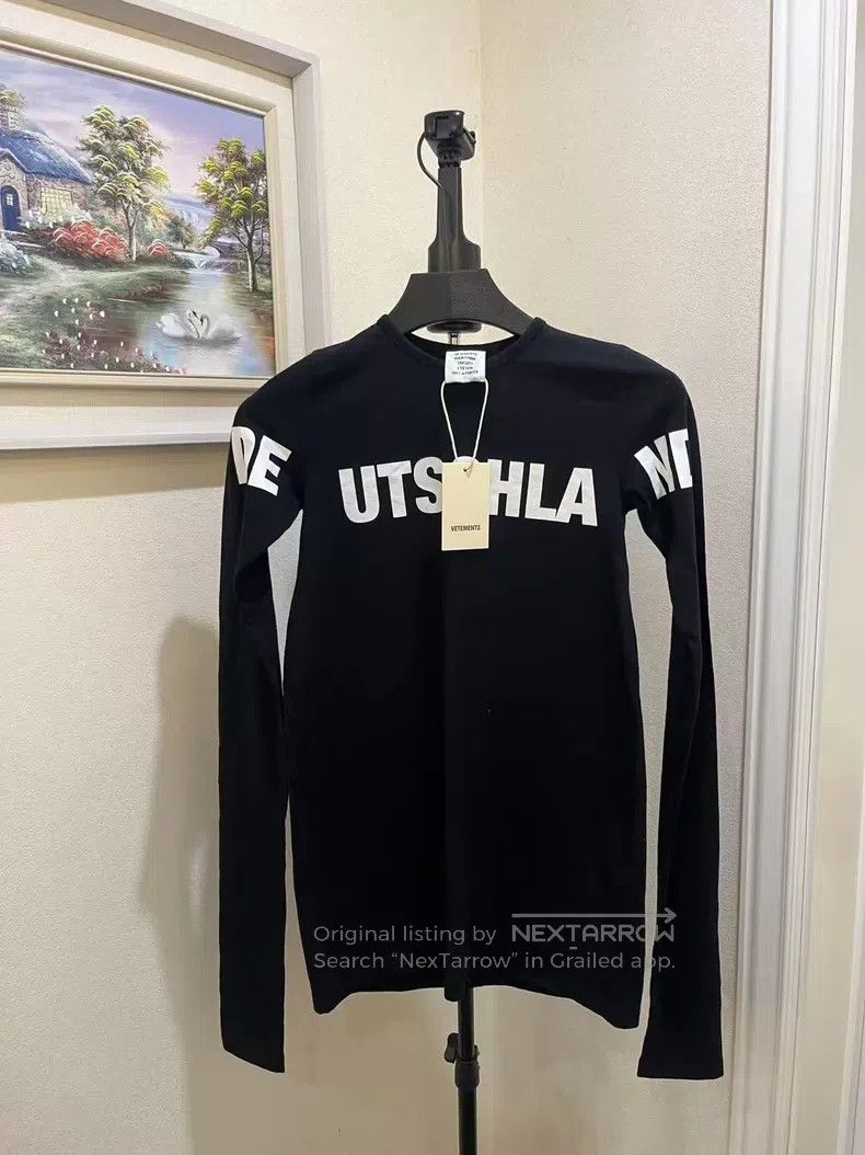 Vetements VETEMENTS Skinny Long Sleeve Size S / US 4 / IT 40 - 1 Thumbnail