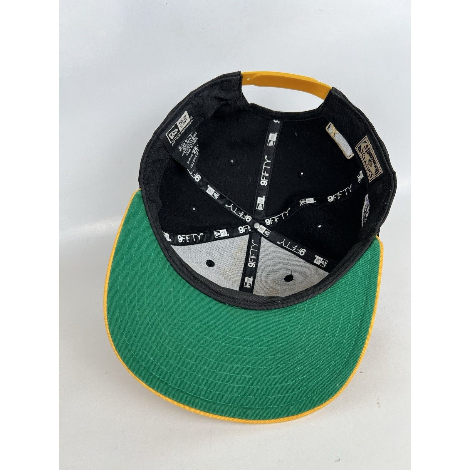 New Era Vintage Los Angeles Lakers New Era Snapback Hat Cap Black Sp Size ONE SIZE - 6 Thumbnail