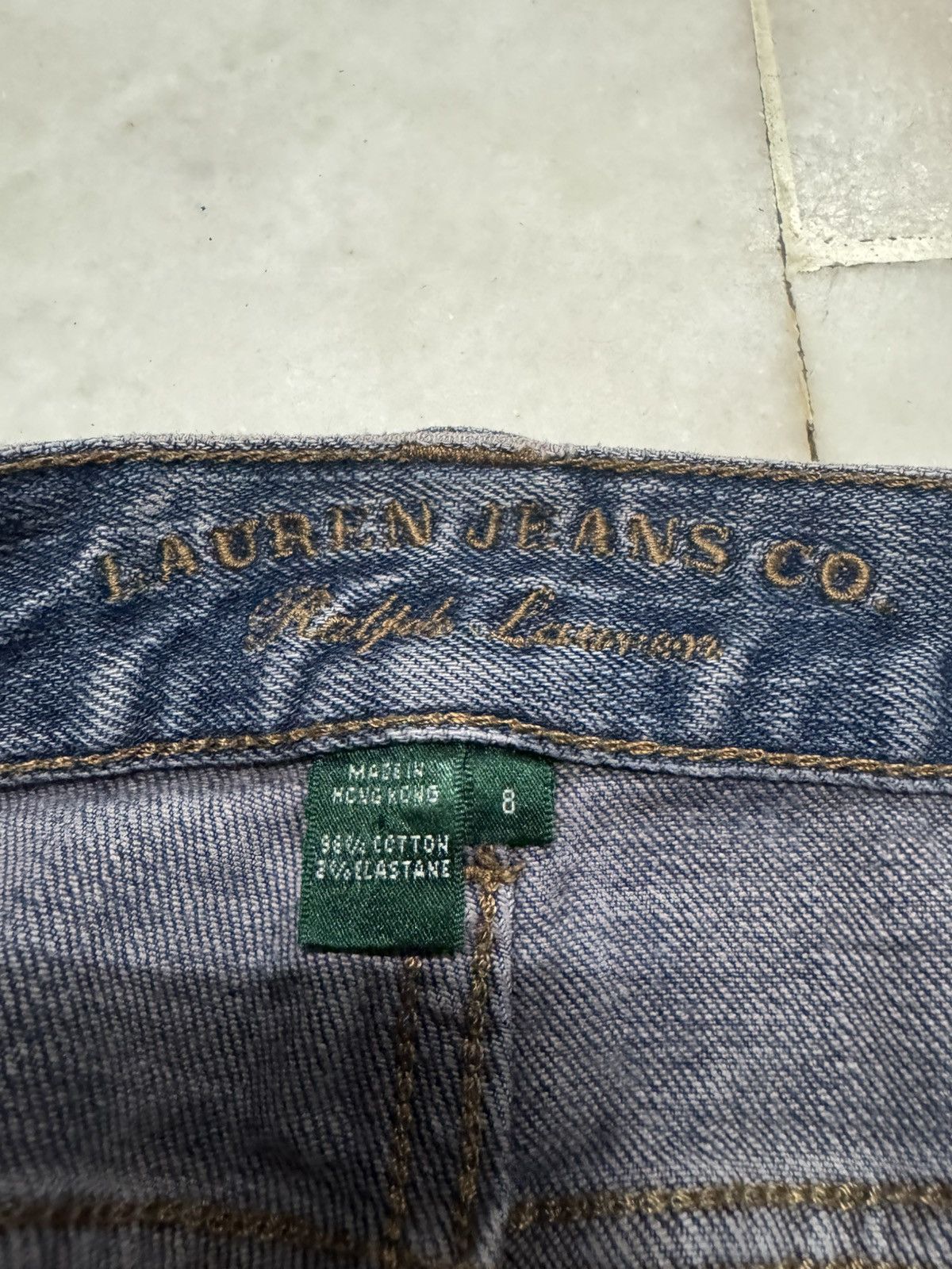 Lauren Ralph Lauren 💥BELL BOTTOM💥90s LAUREN JEANS BY POLO RALPH LAUREN BOOTCUT Size US 30 / EU 46 - 5 Thumbnail
