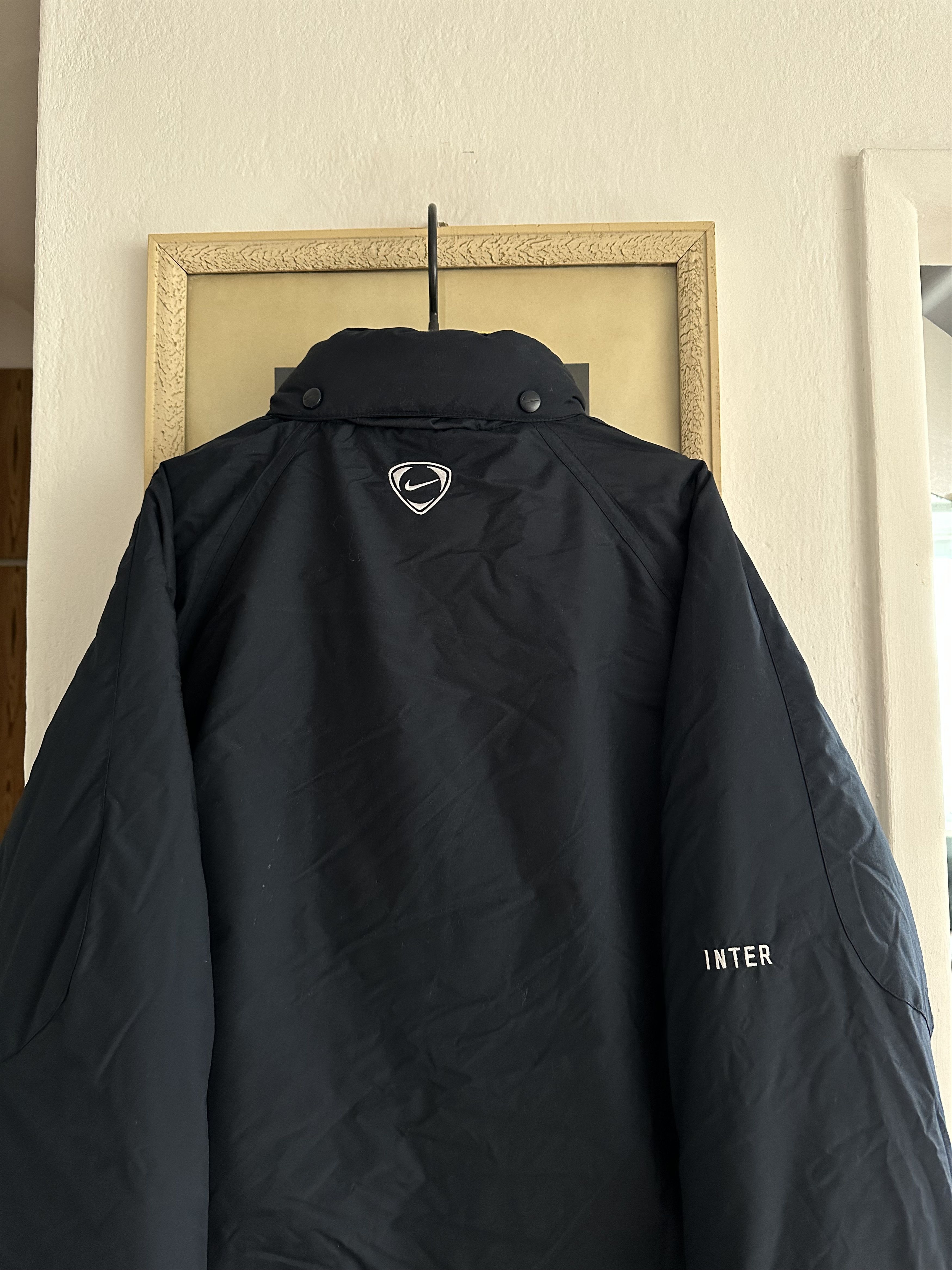 Nike Vintage Internazionale Inter Football Jacket Puffer Size US L / EU 52-54 / 3 - 19 Thumbnail
