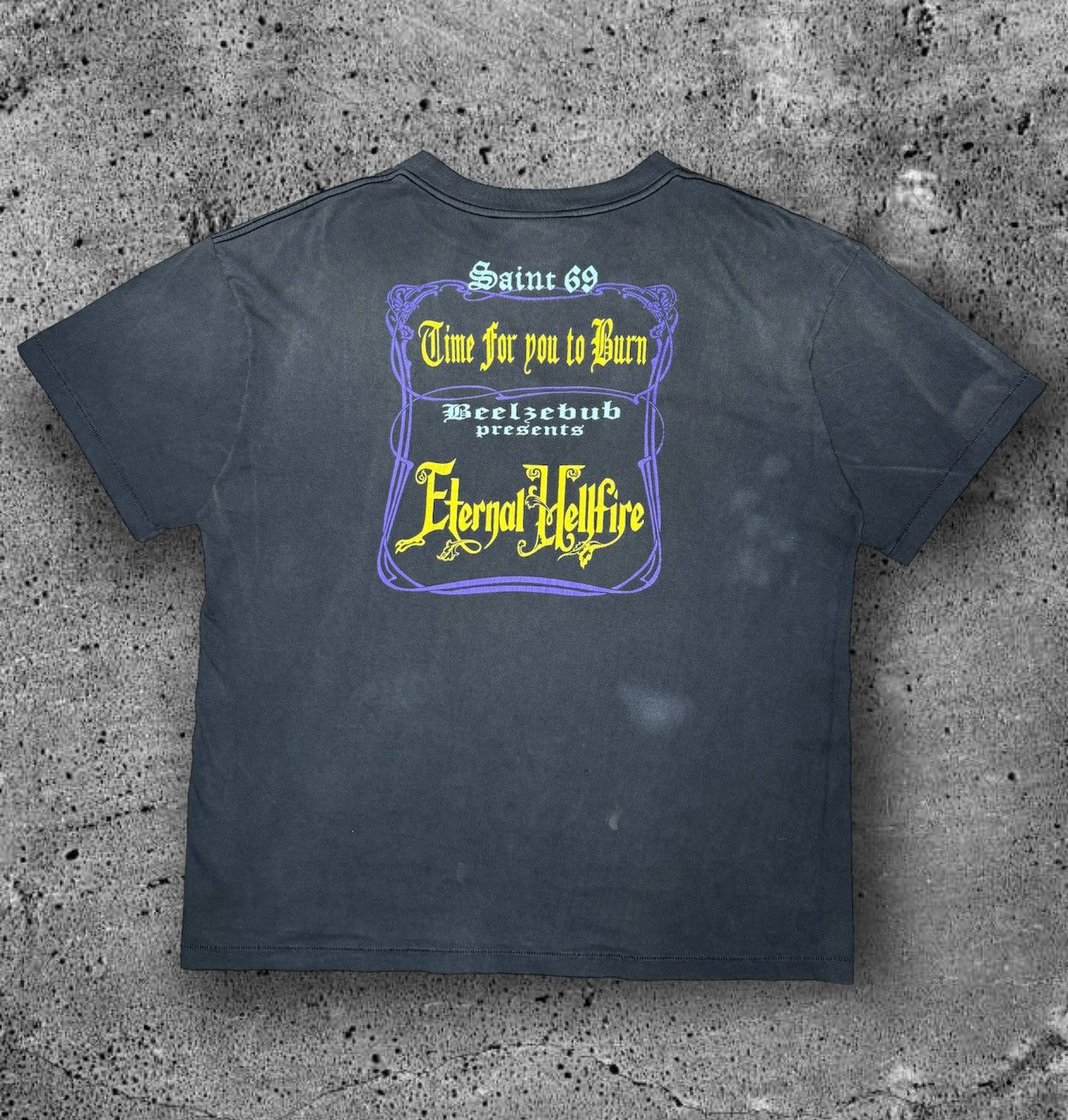 Saint Michael SAINT MICHAEL “SS23 ETERNAL HELLFIRE T-SHIRT” Size US XL / EU 56 / 4 - 7 Thumbnail