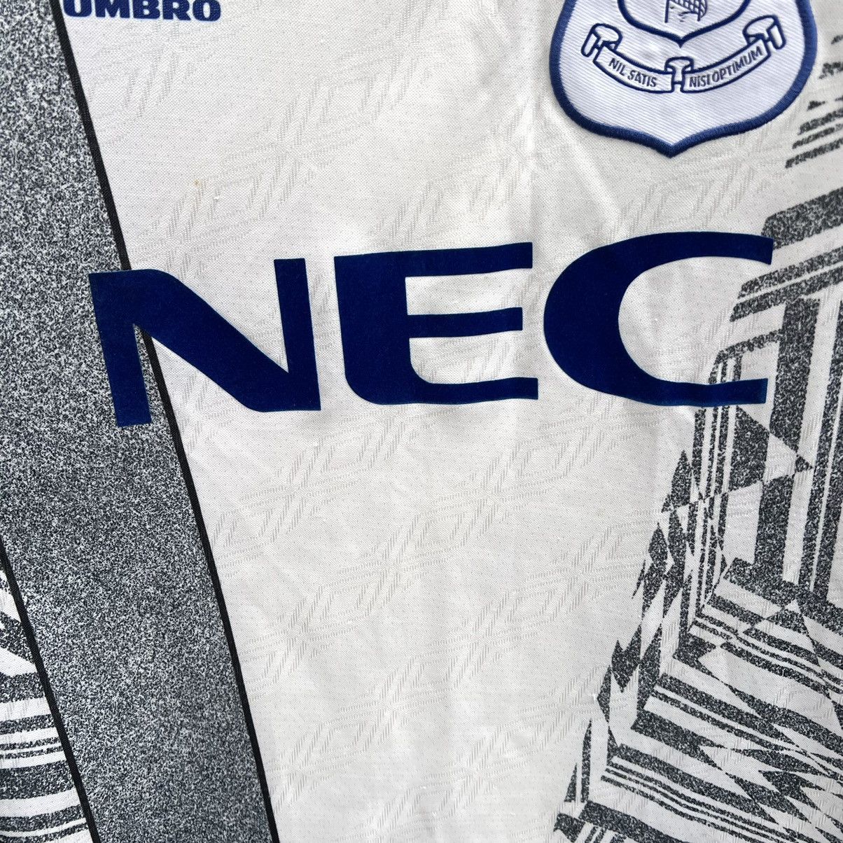 Umbro × Vintage EVERTON ENGLAND T shirt 1994 JERSEY Size US XL / EU 56 / 4 - 5 Thumbnail