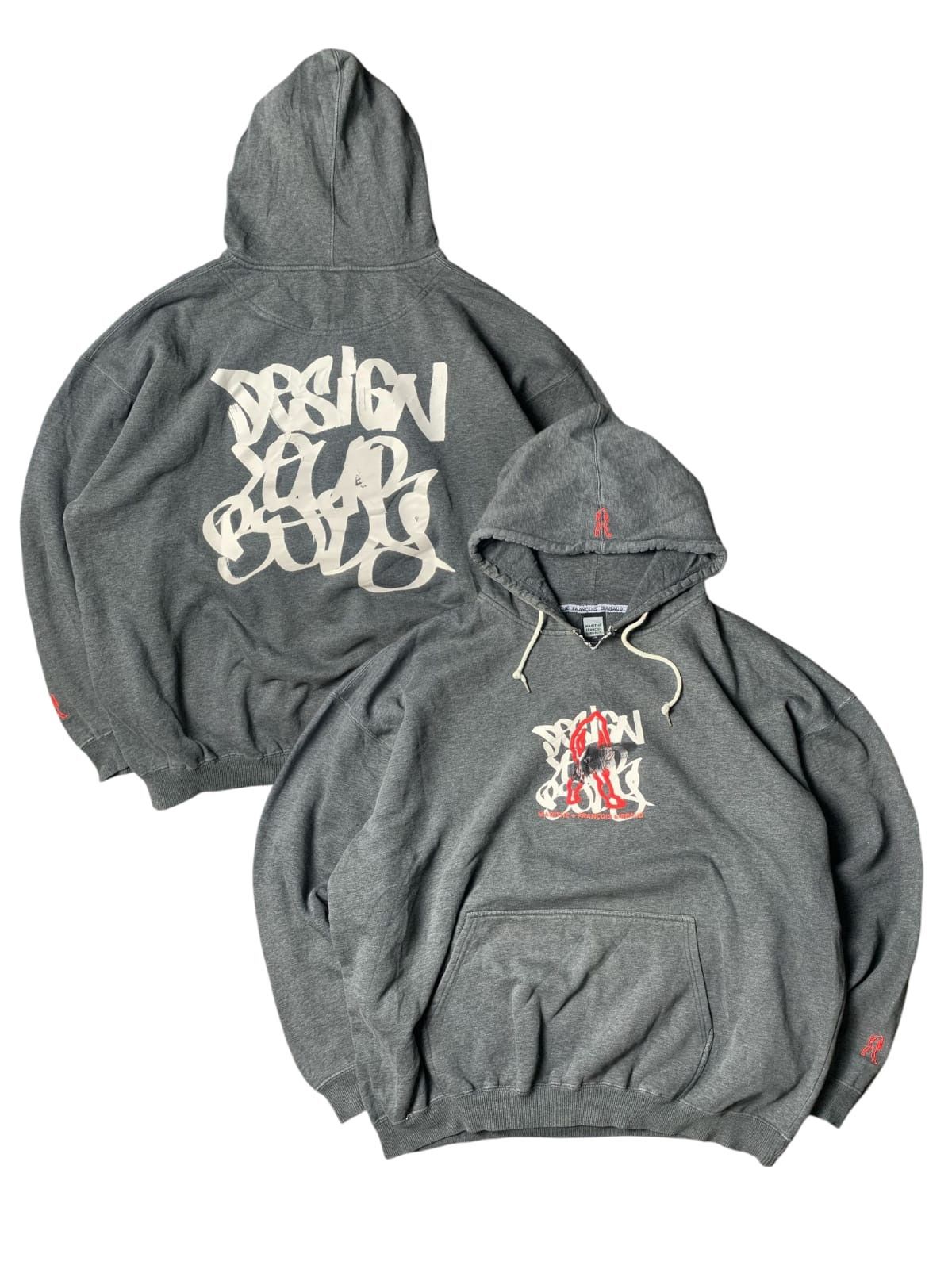 Marithe + Francois Girbaud 2000s Marithe Francois Girbaud ‘Design Your Body’ Hoodie Size US XXL / EU 58 / 5 - 1 Thumbnail