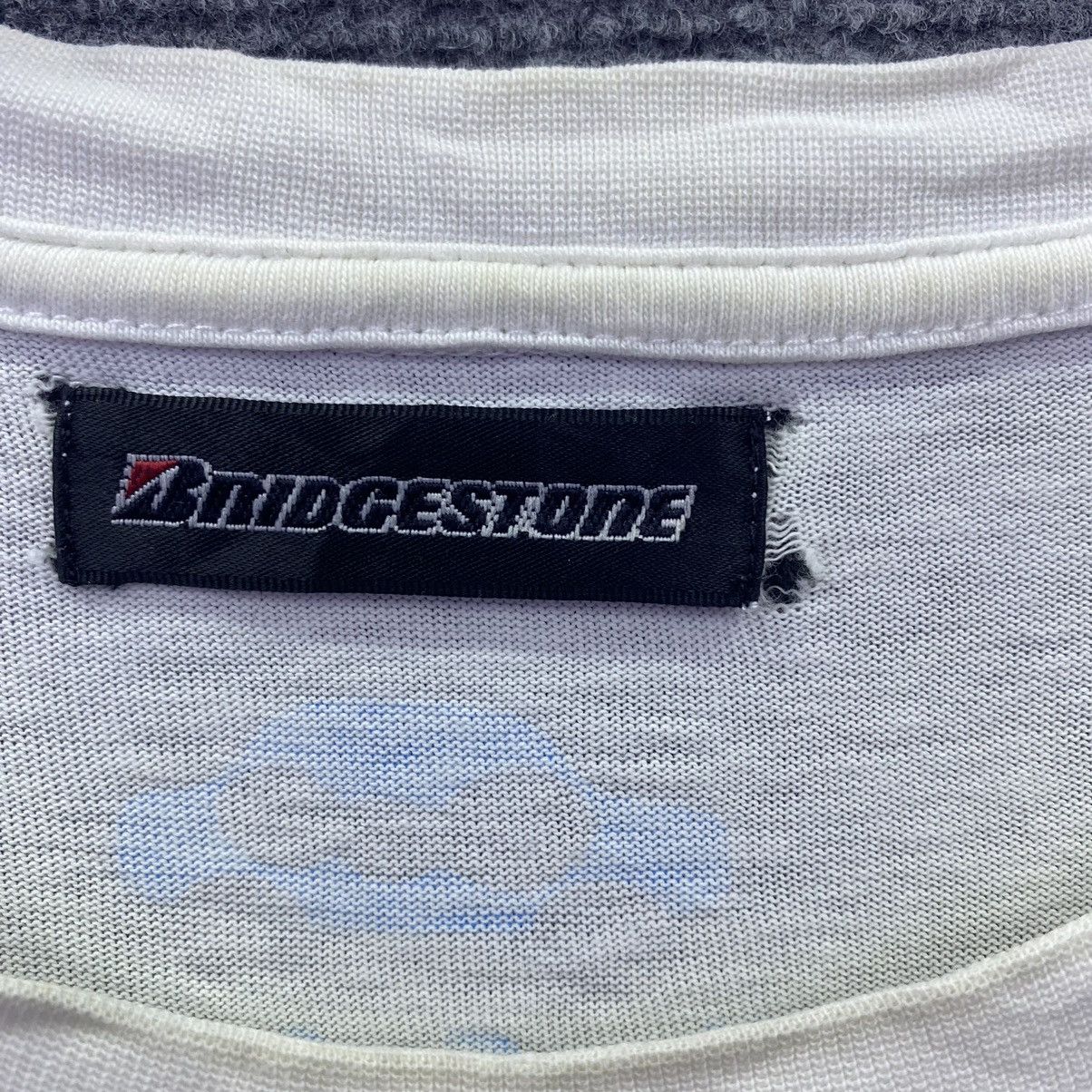 Japanese Brand × Vintage Vintage Bridgestone White Tshirt Size US M / EU 48-50 / 2 - 4 Thumbnail