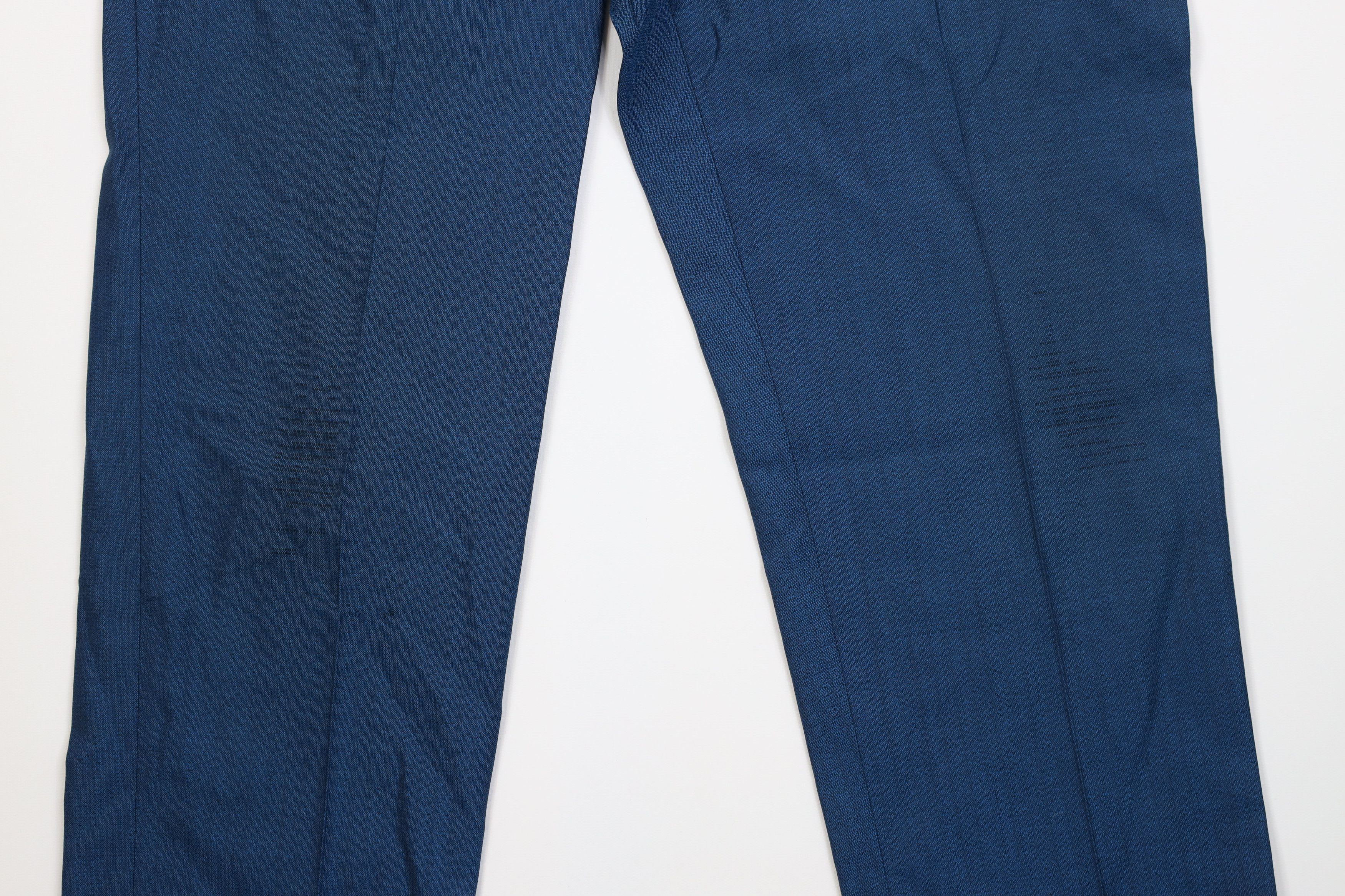 Vintage Vintage 50s Streetwear Gabardine Knit Chino Pants Blue USA Size US 34 / EU 50 - 3 Thumbnail