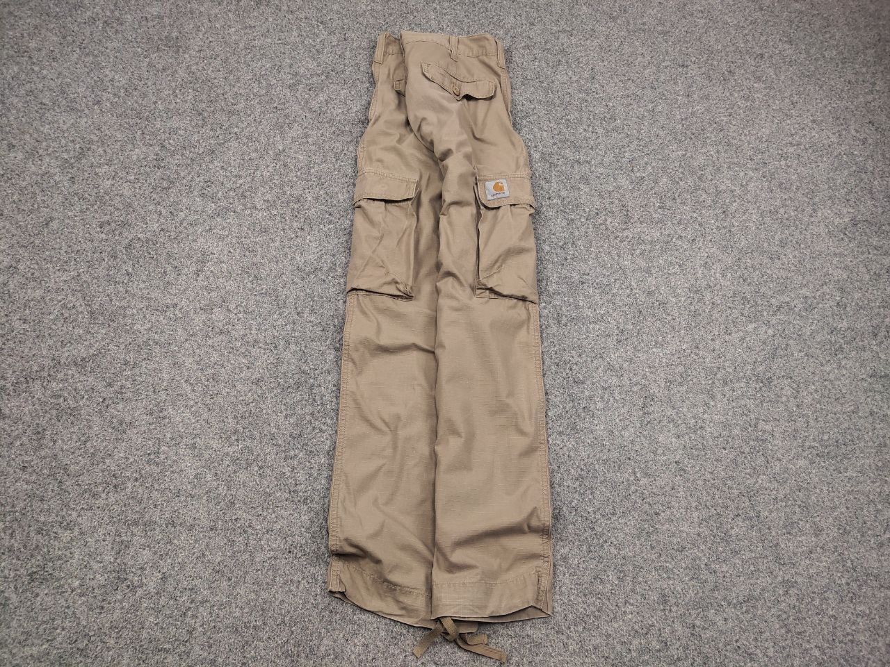 Carhartt Vintage Carhartt Wip Regular Lear Beige Cargo Pants Size US 30 / EU 46 - 2 Thumbnail