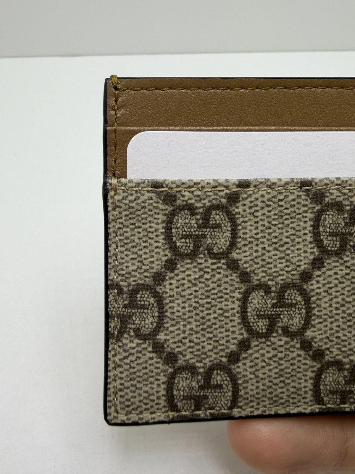 Gucci Gucci card holder Ophidia Brown Size ONE SIZE - 4 Thumbnail