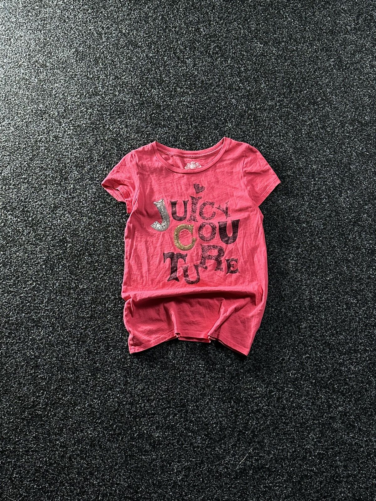 Juicy Couture × Vintage 🚨Vintage JUICY COUTURE avant garde PINK y2k goth tee Size XL / US 12-14 / IT 48-50 - 1 Thumbnail