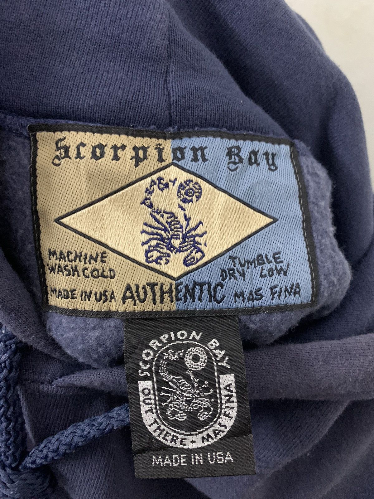 Vintage Vintage Scorpion Bay Big Back Print Size US L / EU 52-54 / 3 - 8 Thumbnail