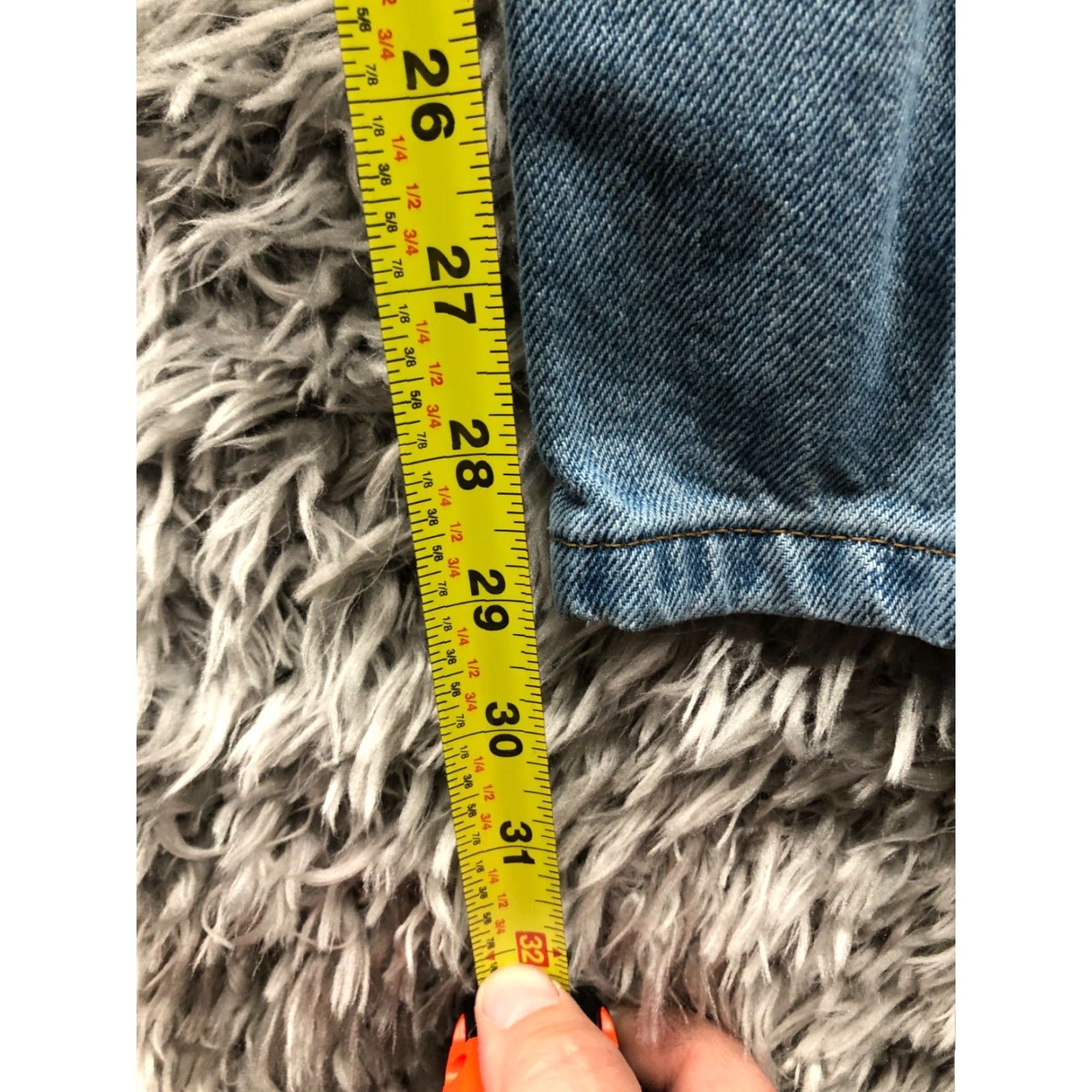 Vintage Urban Pipeline Jeans Main Right? Actually: Urban Pipeline Jeans Straight Mid Blue Denim 42x30 Mens Regular Belt Loops 5-Pocket Vintage No Size US 42 / EU 58 - 3 Thumbnail