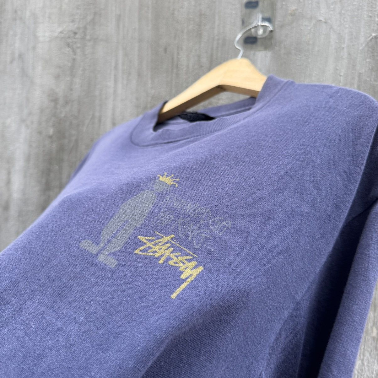 Stussy Stussy Tee Knowlegde Is King Vintage 80s Size US L / EU 52-54 / 3 - 7 Thumbnail