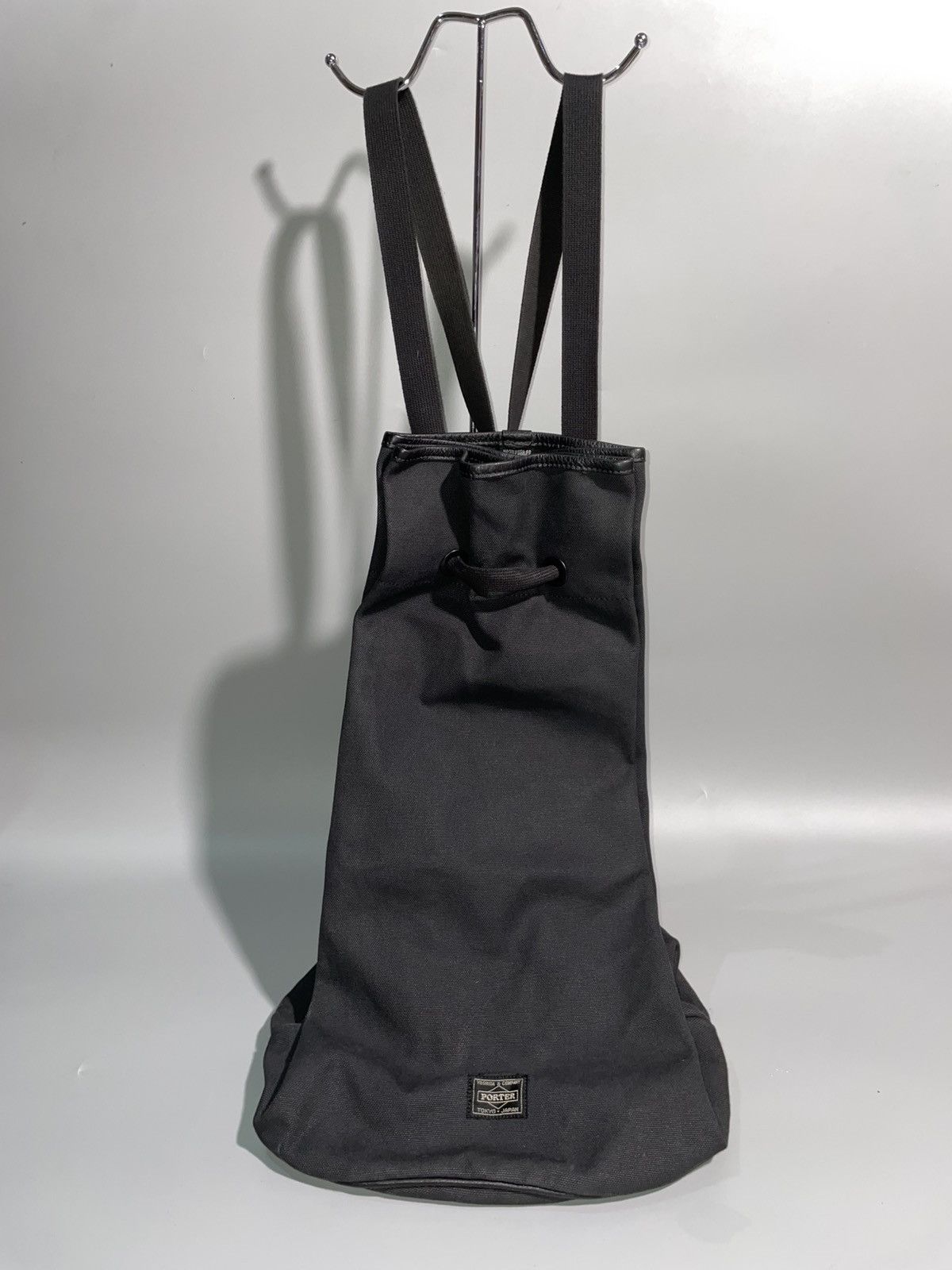 Porter Canvas Two Way Rucksack Backpack/crossbody Bag in Black, Men's
