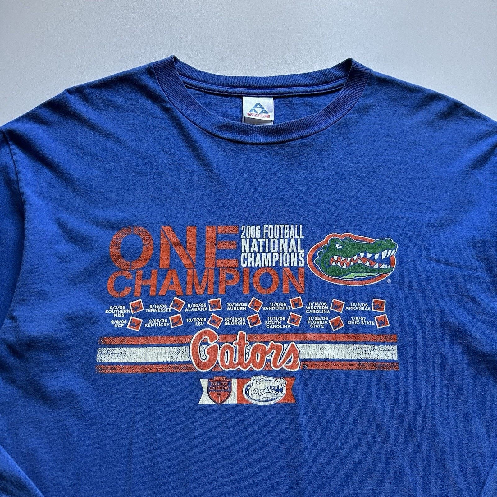 NCAA Vintage Florida Gators Football Shirt Long Sleeve Large NCAA Size US L / EU 52-54 / 3 - 2 Thumbnail
