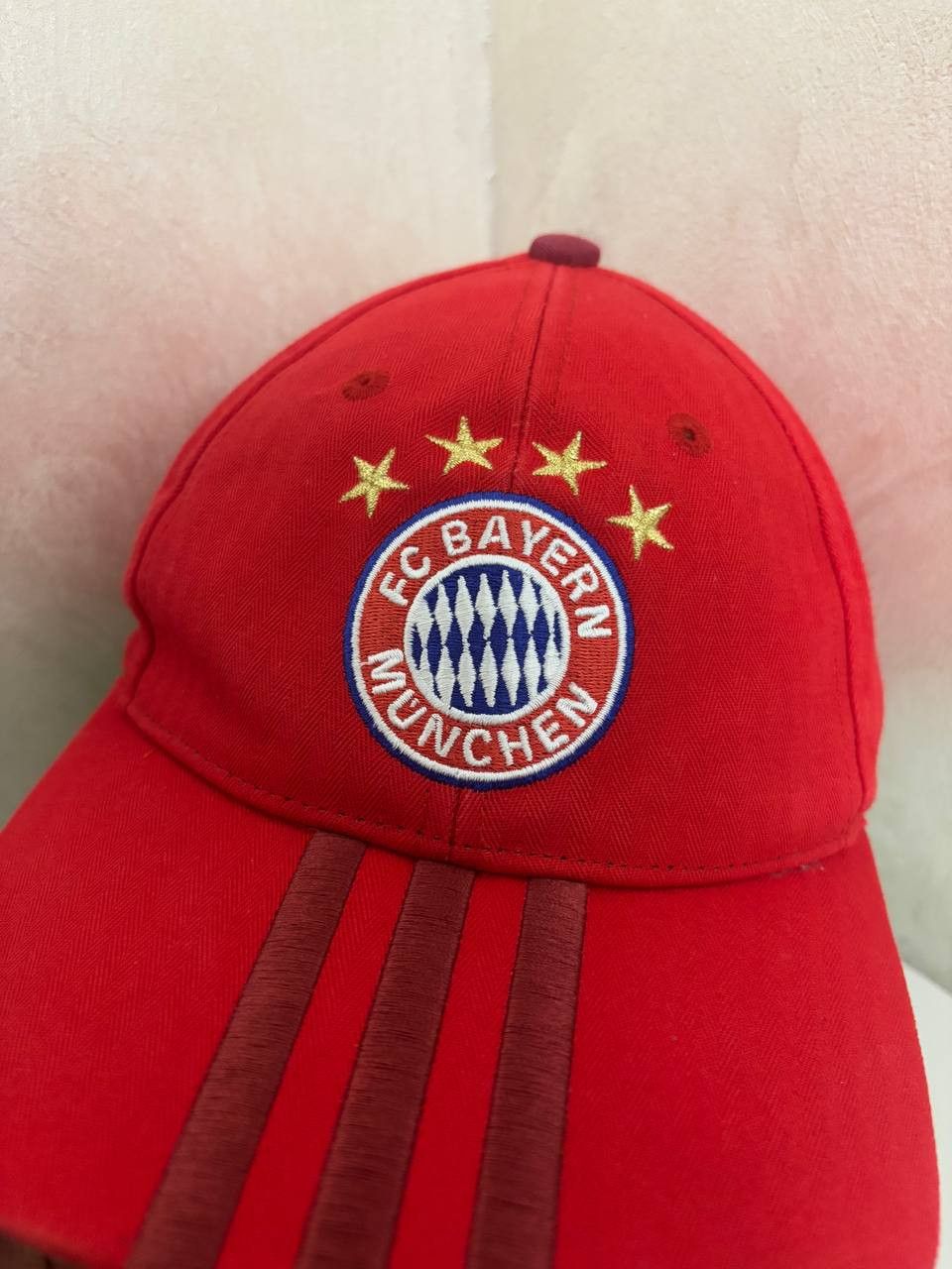 Adidas FC Bayern Munich Men'sbaseball cap Adidas Football Red Size ONE SIZE - 2 Thumbnail