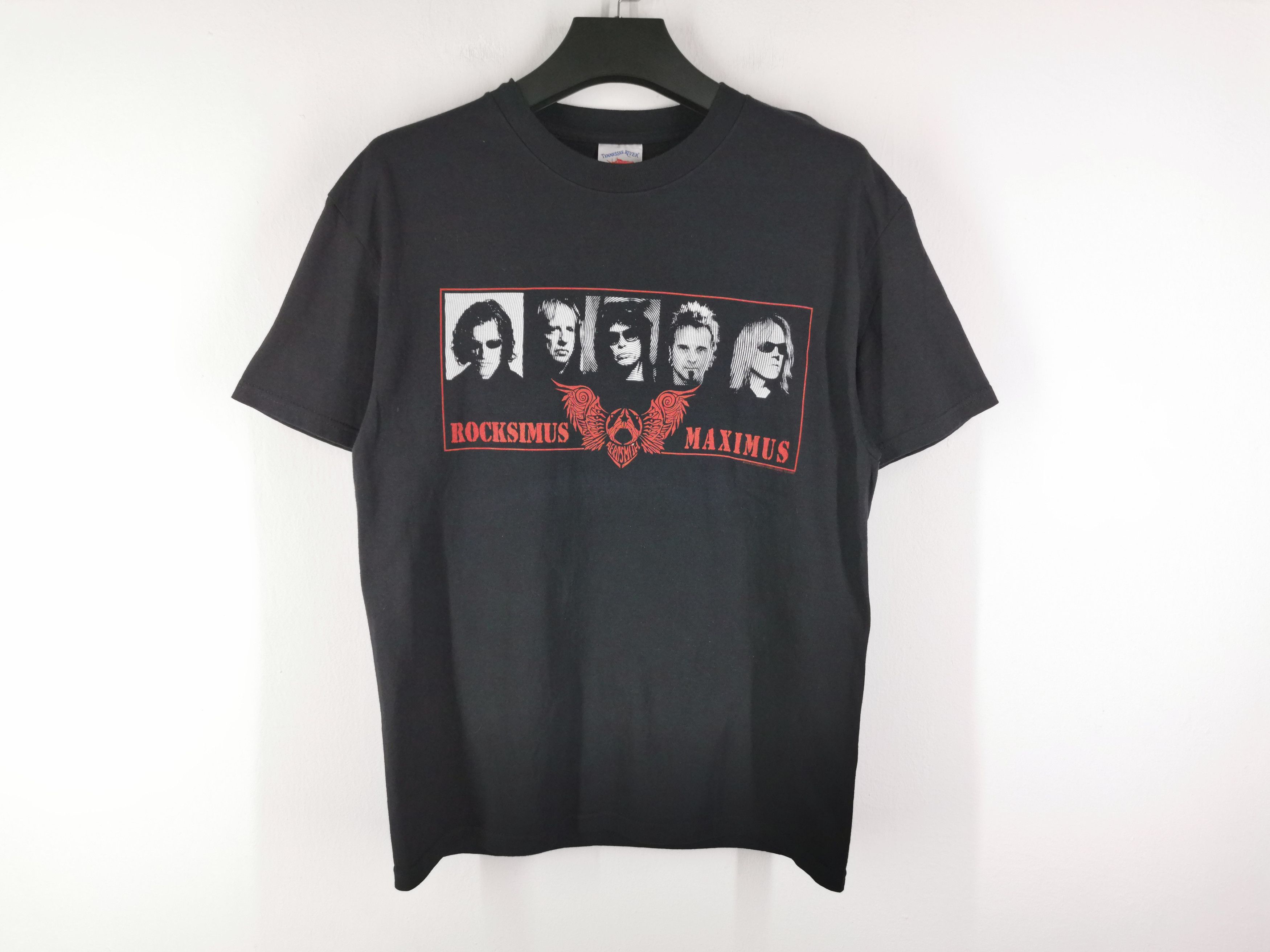 Aerosmith Vintage Aerosmith American Hard Rock Band Made In USA Size US L / EU 52-54 / 3 - 1 Thumbnail