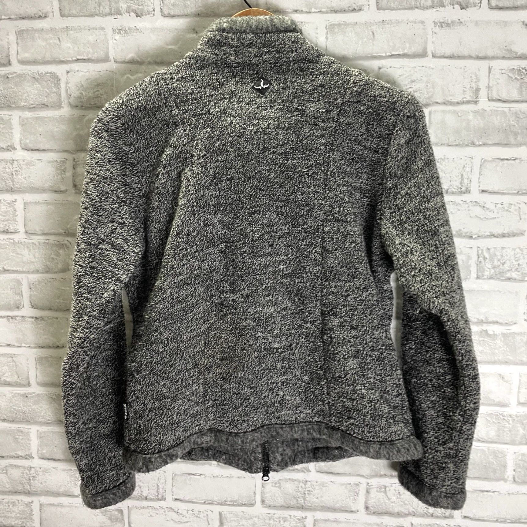 Prana PrAna Gray Zip Up Fleece Lined Soft Jacket Womens Size S Made In USA Size S / US 4 / IT 40 - 5 Thumbnail