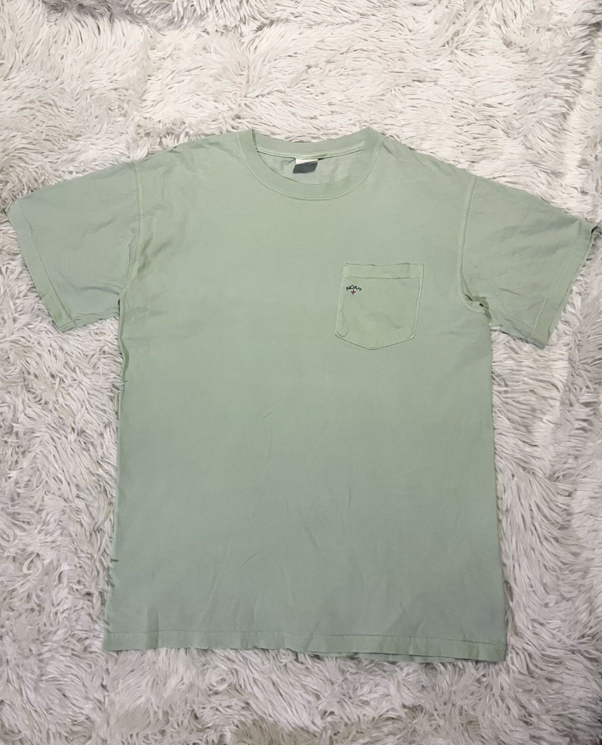 Noah Noah Pocket Tee - Mint Green Size US M / EU 48-50 / 2 - 1 Thumbnail