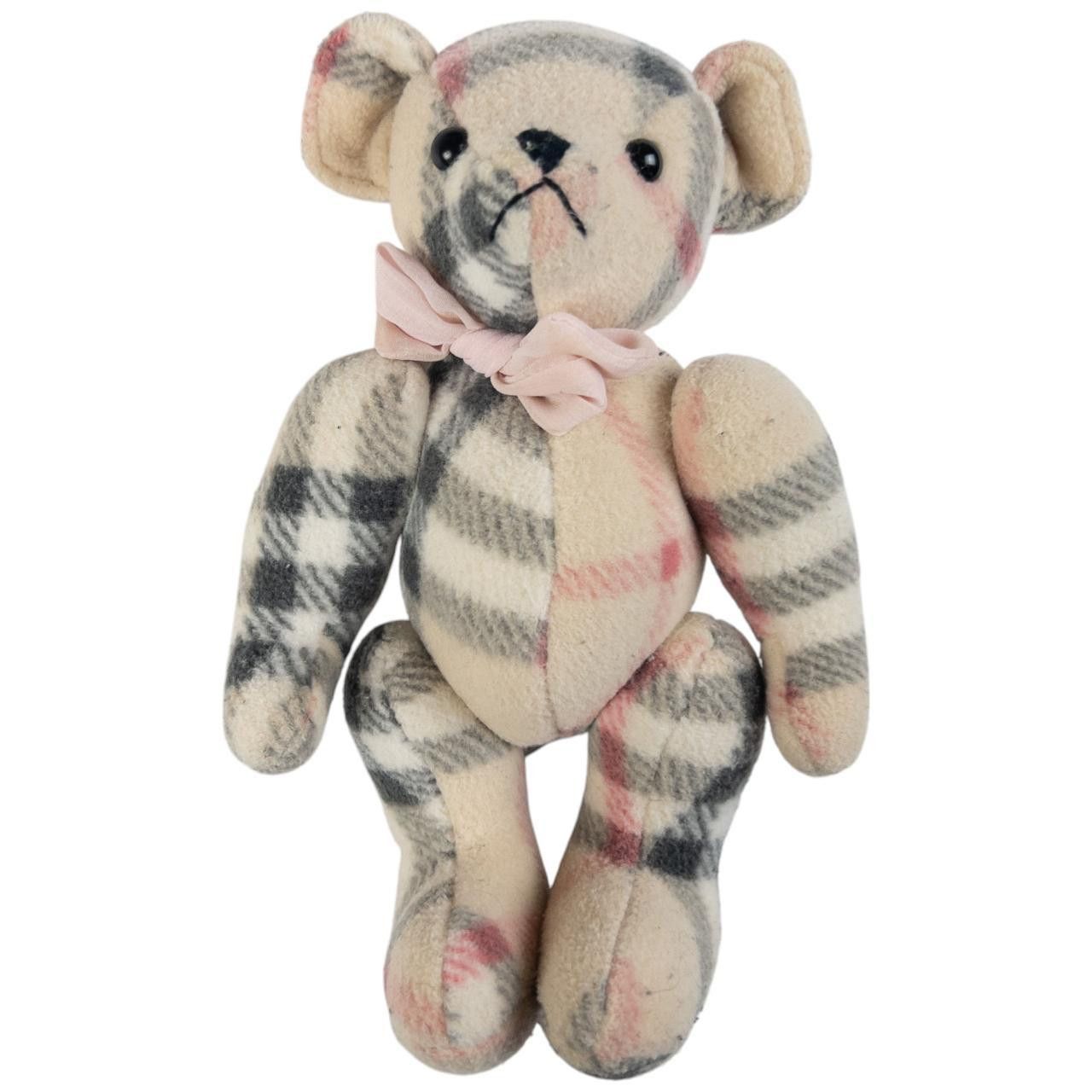 Burberry Vintage Burberry Nova Check Teddy Bear Size ONE SIZE - 2 Thumbnail