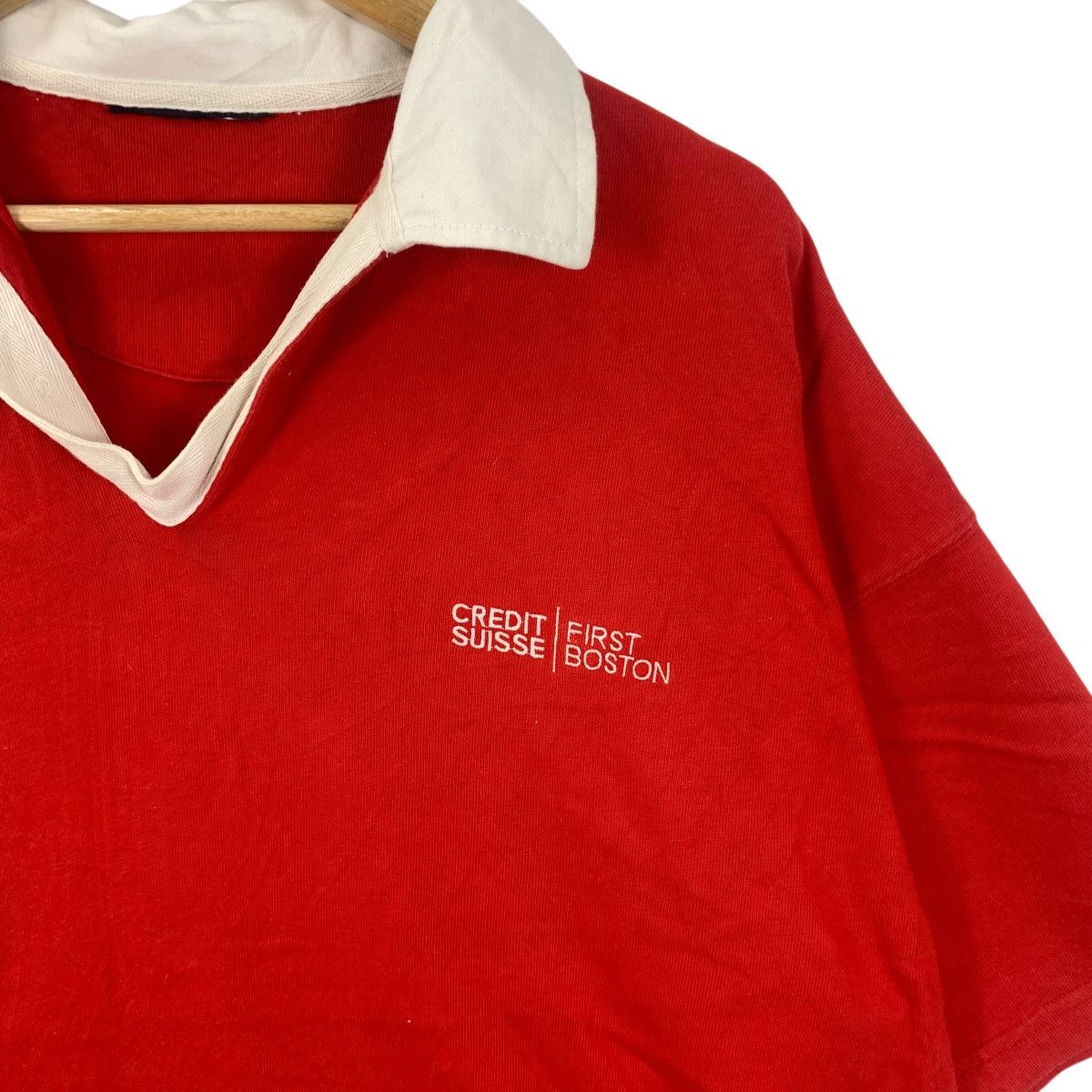 Canterbury of New Zealand Vintage CANTERBURRY CREDIT SUISSE 7 Side Rugby Jersey Polo Size US XXL / EU 58 / 5 - 6 Thumbnail