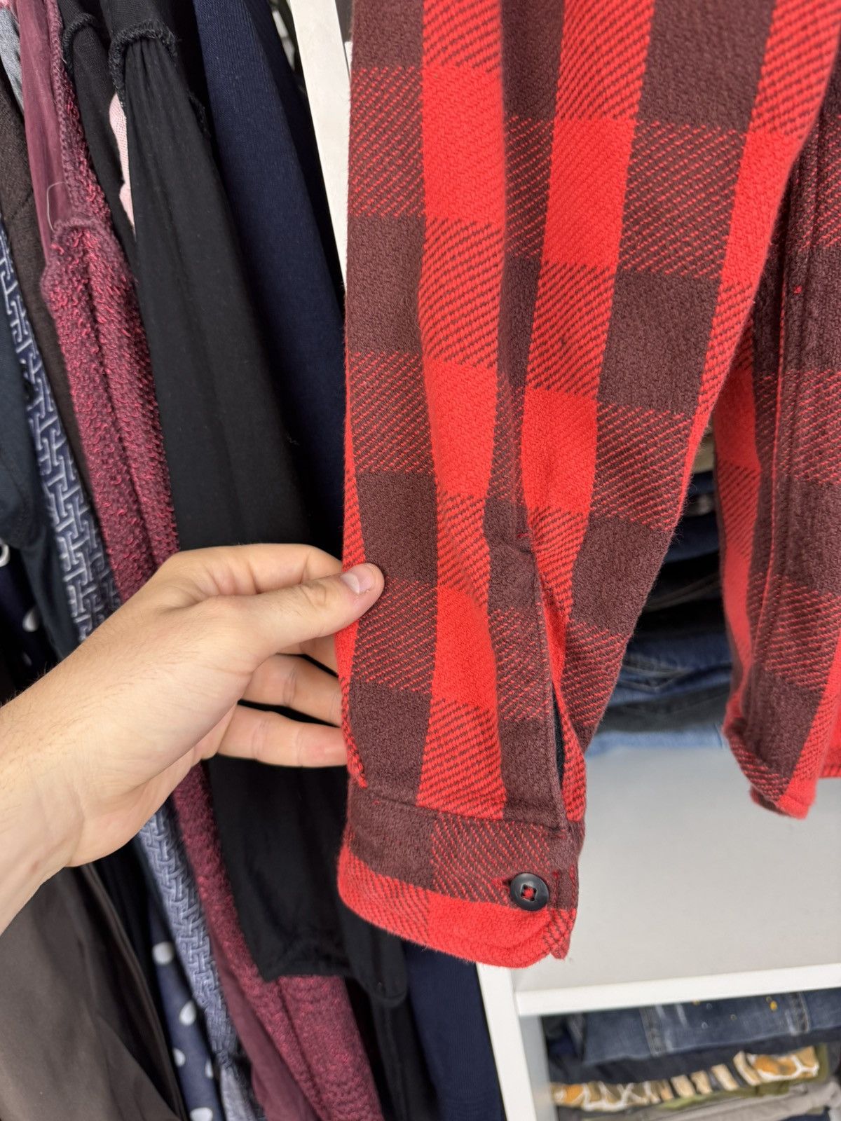 Bedwin & The Heartbreakers Bedwin The Heartbreakers Rogers Buffalo Check Flannel Shirt Size US L / EU 52-54 / 3 - 22 Thumbnail