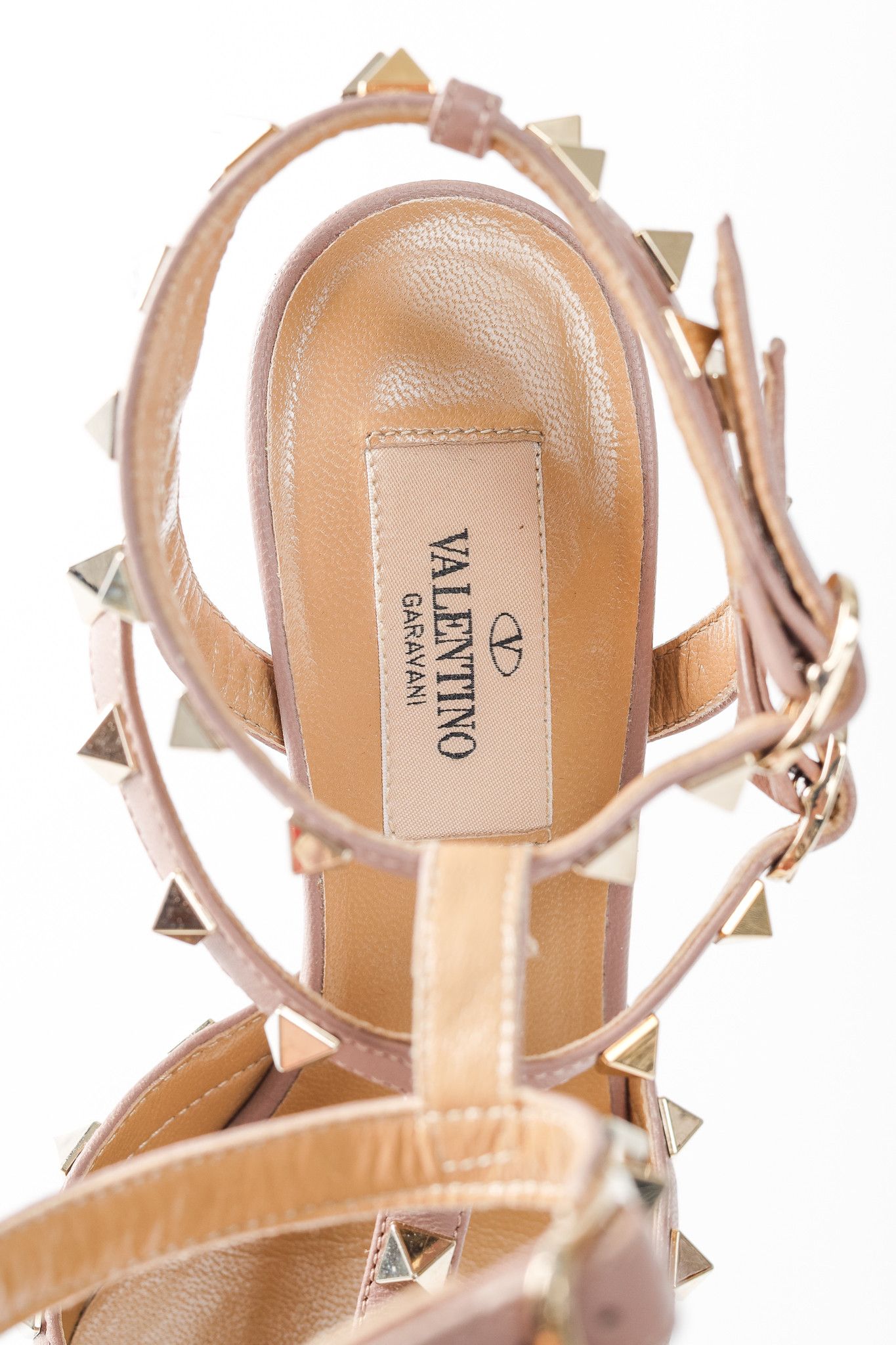 Valentino Valentino Garavani Rockstud 65 Patent Leather Caged Pumps Size US 4.5 / IT 34.5 - 10 Thumbnail