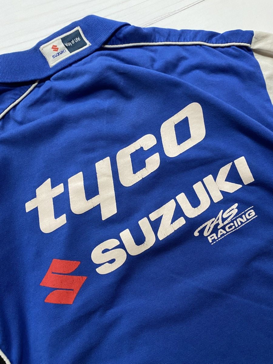 Vintage Vintage Suzuki moto racing tyco castrol polo t shirt jersey Size US M / EU 48-50 / 2 - 15 Thumbnail