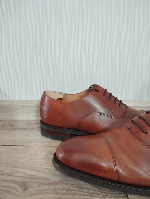 Loake Loake Archway Mahogany Oxford shoes size 9 43 Size US 10 / EU 43 - 3 Thumbnail