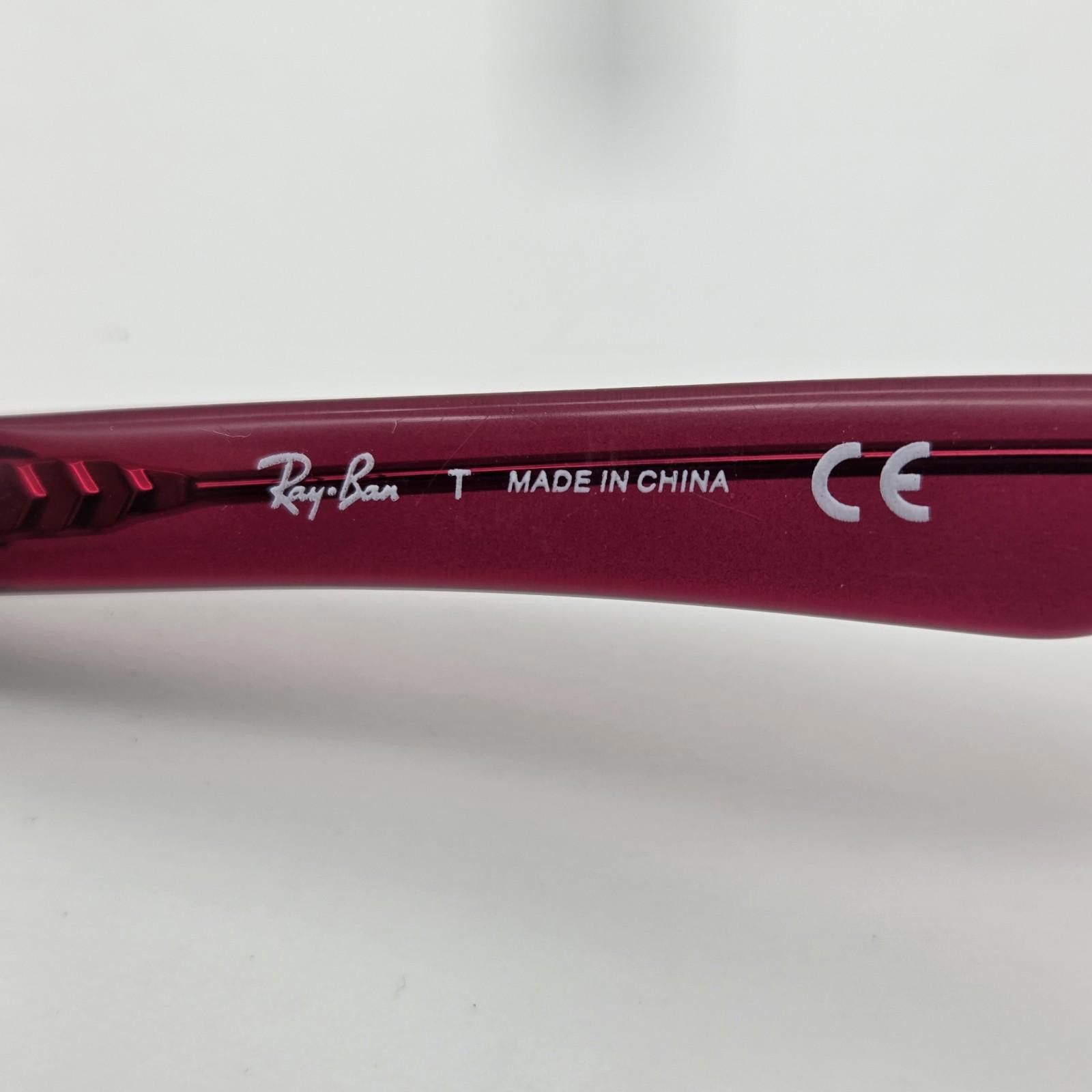 RayBan Ray Ban RB1531 3648 Girls Pink FRAMES 48-16-130 No Lens Size ONE SIZE - 7 Thumbnail