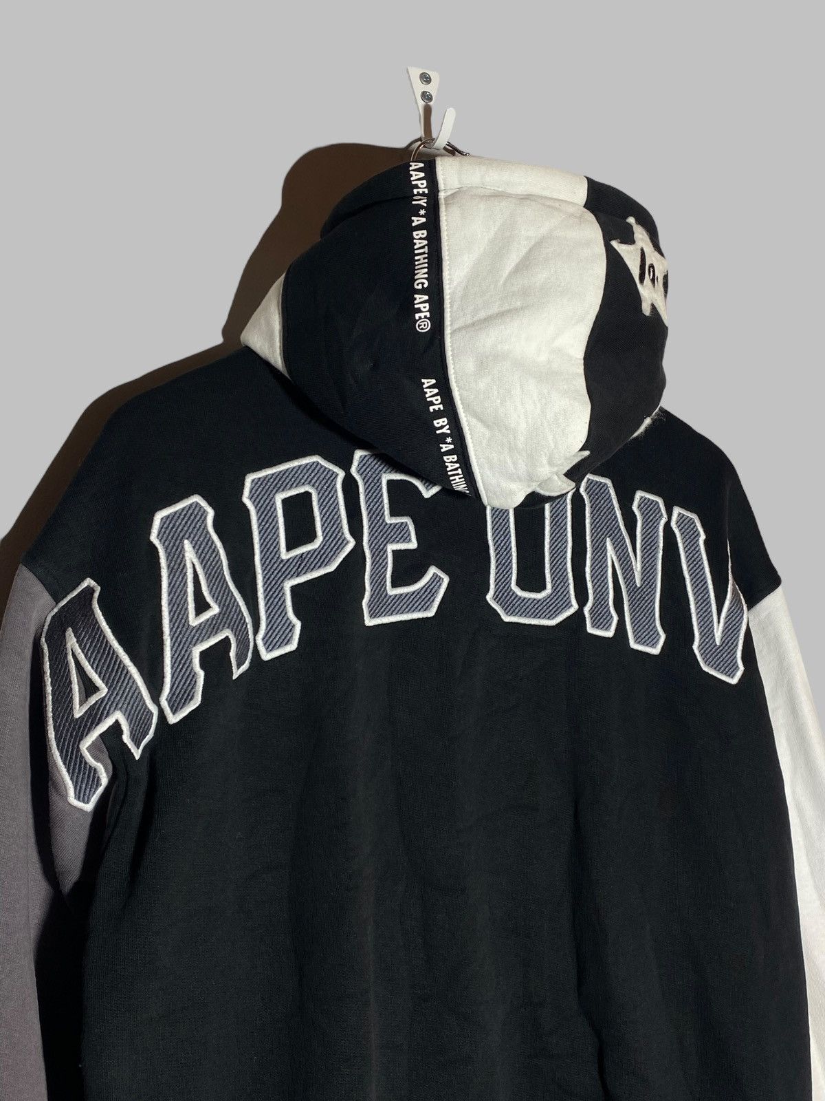 Aape Aape by A Bathing Ape Bape Hooded Varsity Jacket Size US M / EU 48-50 / 2 - 3 Thumbnail