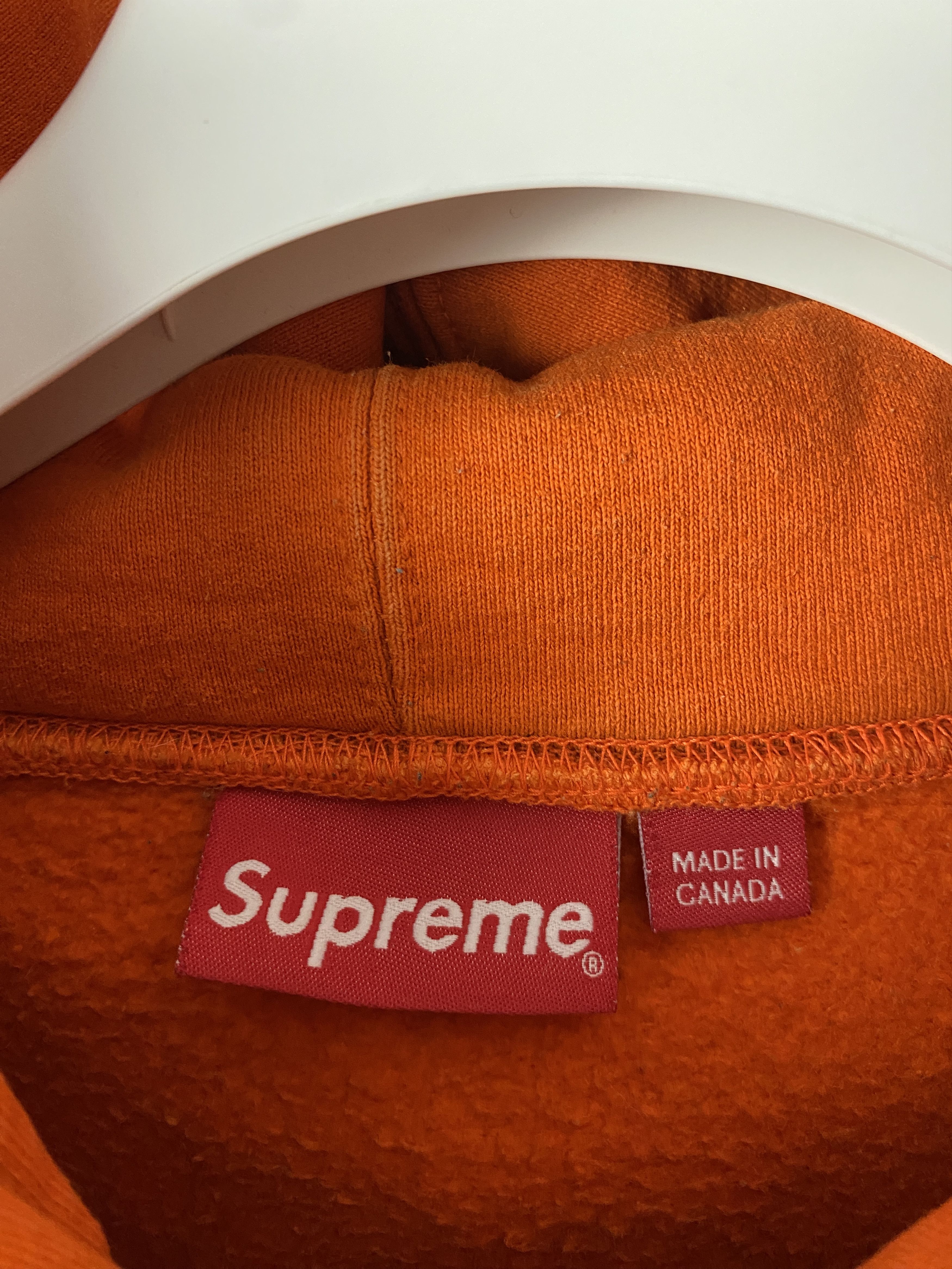 Supreme Supreme center logo pocket hoodie heavy Size US XL / EU 56 / 4 - 4 Thumbnail
