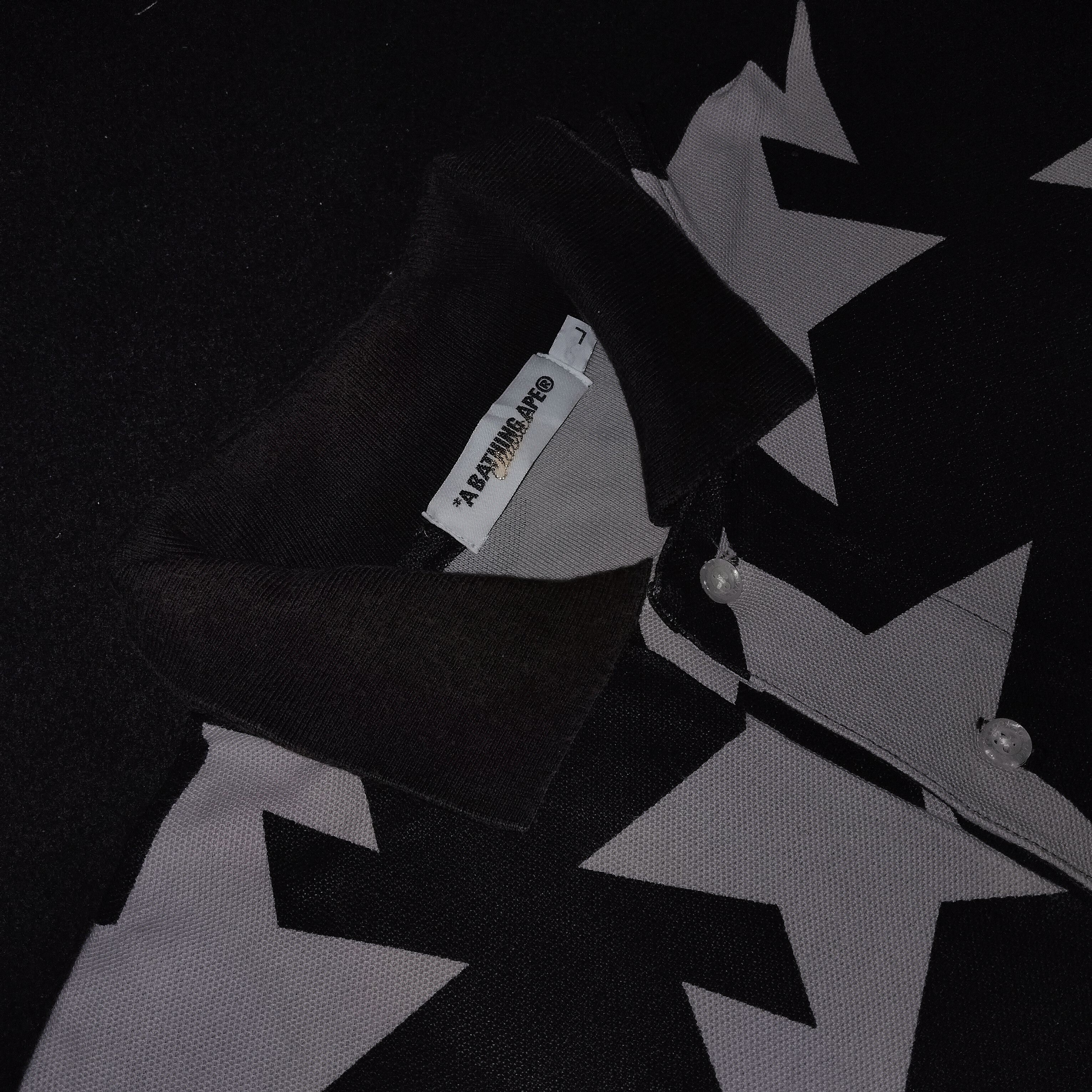Bape 2008 Bape Sta Polo Size US L / EU 52-54 / 3 - 4 Thumbnail