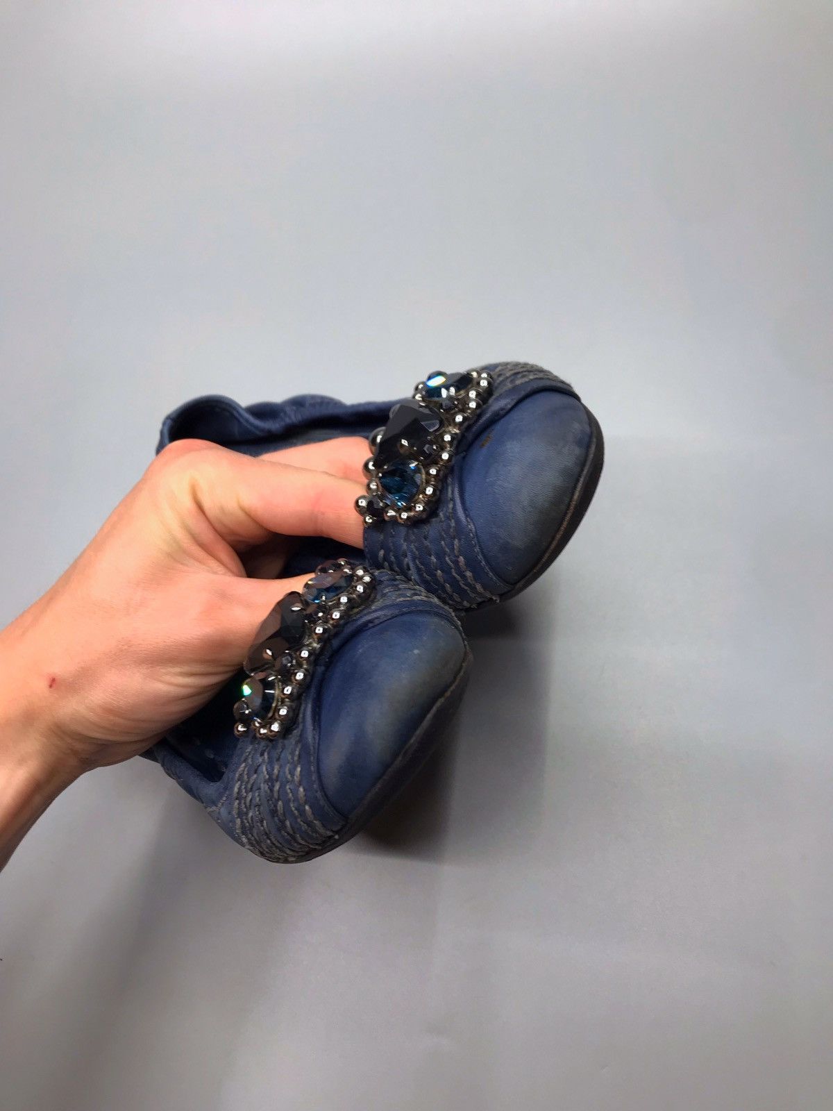 Miu Miu × Prada Miu miu Leather Ballet Flats Size US 6.5 / IT 36.5 - 5 Thumbnail