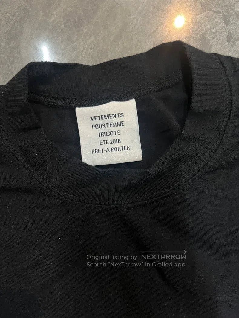 Vetements Vetements Short sleeve Size US M / EU 48-50 / 2 - 2 Thumbnail