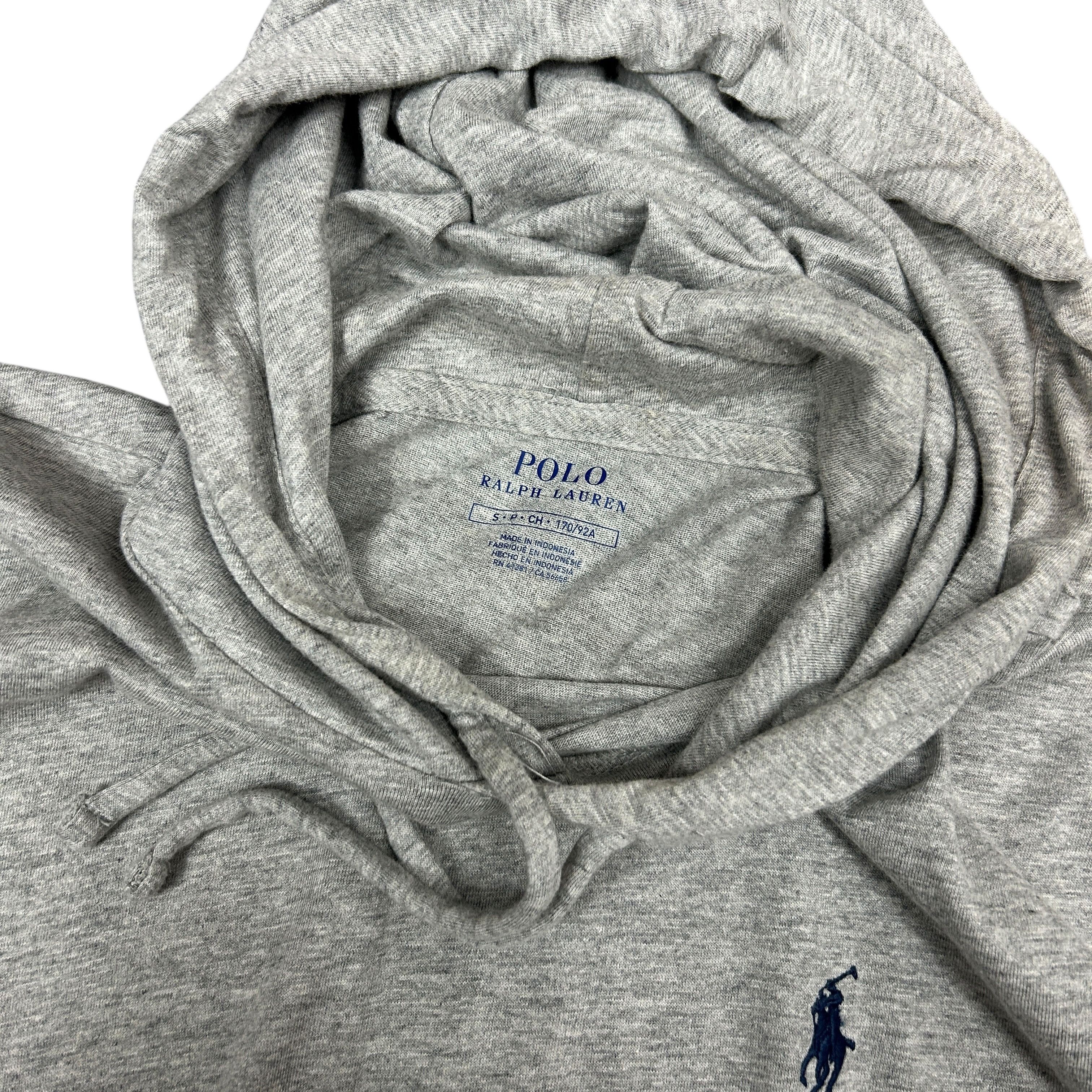 Polo Ralph Lauren Polo Ralph Lauren Light Gray Lightweight Pullover Hoodie S Size US S / EU 44-46 / 1 - 4 Thumbnail
