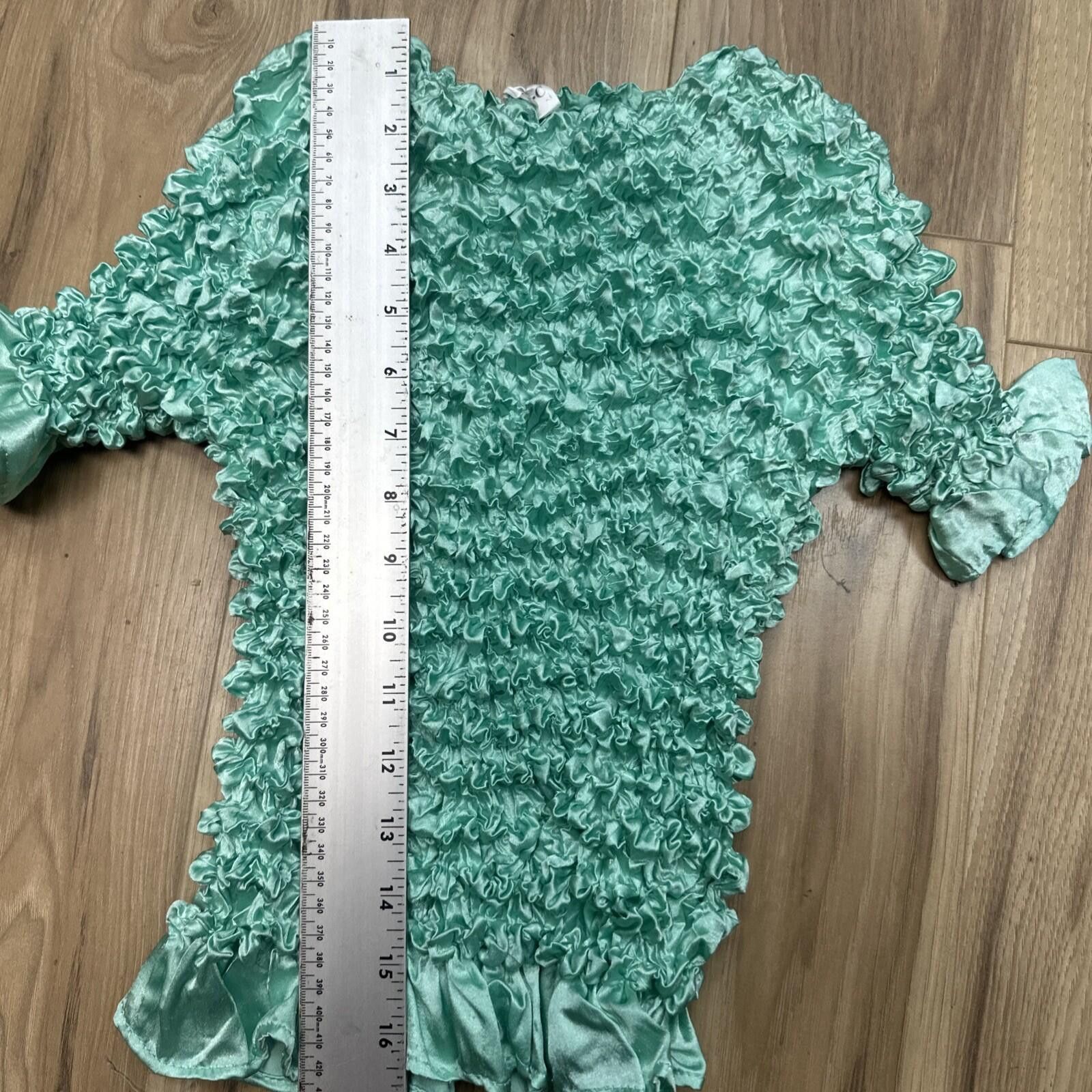 Other FC Woman's Popcorn Shirt One Size Fits Blouse silver Size ONE SIZE - 3 Thumbnail