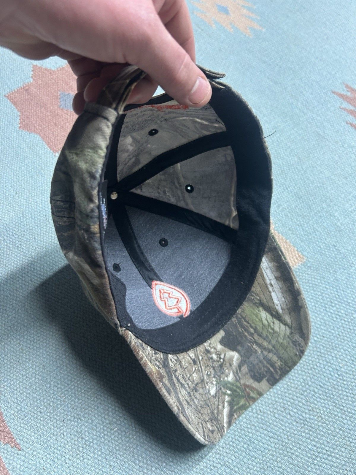 Vintage Vtg strapbac hat camo sustainable forestry initiative nature Size ONE SIZE - 7 Thumbnail