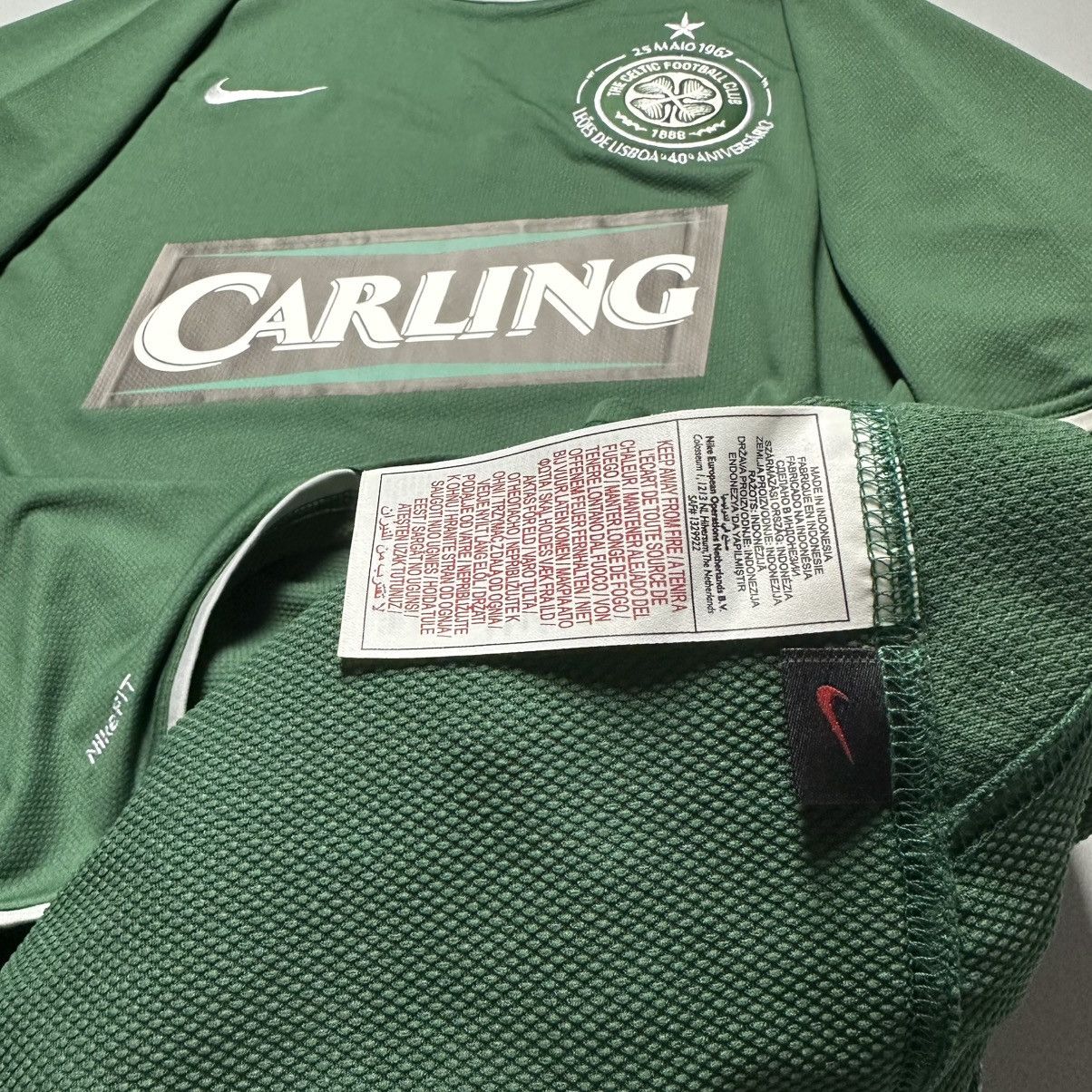 Nike CELTIC NIKE 2007/2008 FOOTBALL AWAY JERSEY #25 NAKAMURA Size US L / EU 52-54 / 3 - 15 Thumbnail