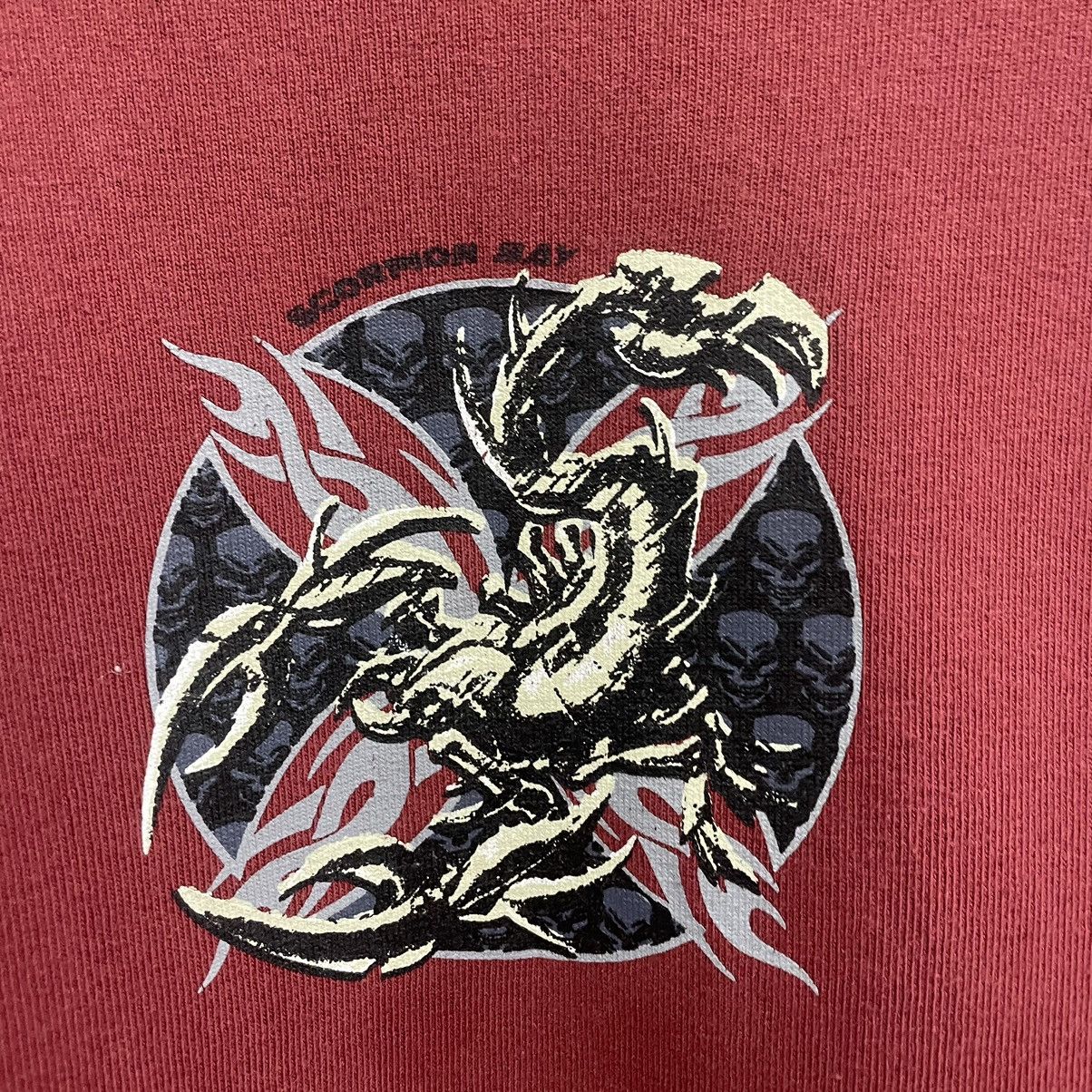 Vintage 🔥Vintage Scorpion Bay Big Logo Sun Faded Surfing Tee Size US XXL / EU 58 / 5 - 5 Thumbnail