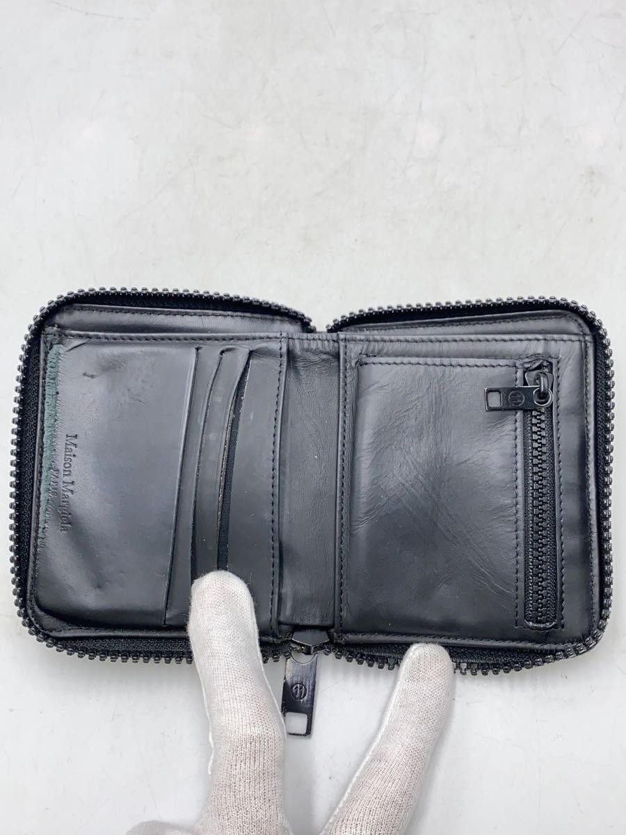 Maison Margiela Stitch Zip Leather Wallet Size ONE SIZE - 3 Thumbnail
