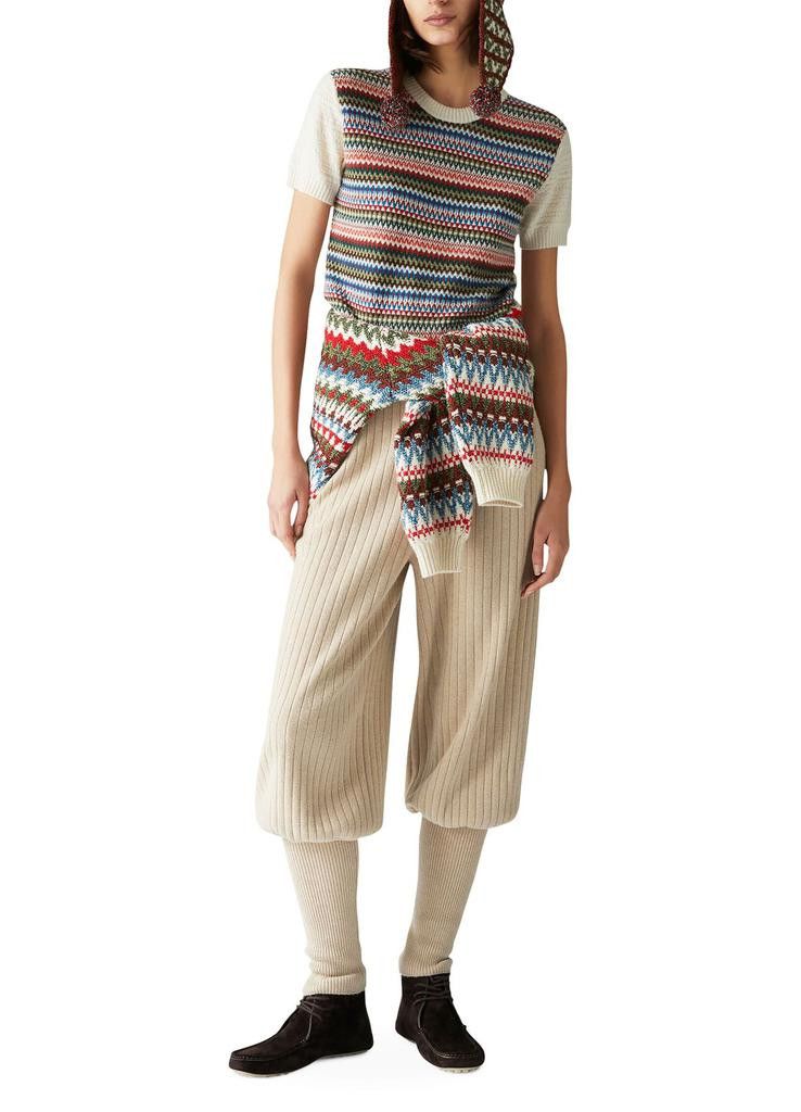 Loro Piana o1w1db10724 Trujillo Crew Neck Sweater in Multicolor Size XXL / US 16-18 / IT 52-54 - 6 Thumbnail