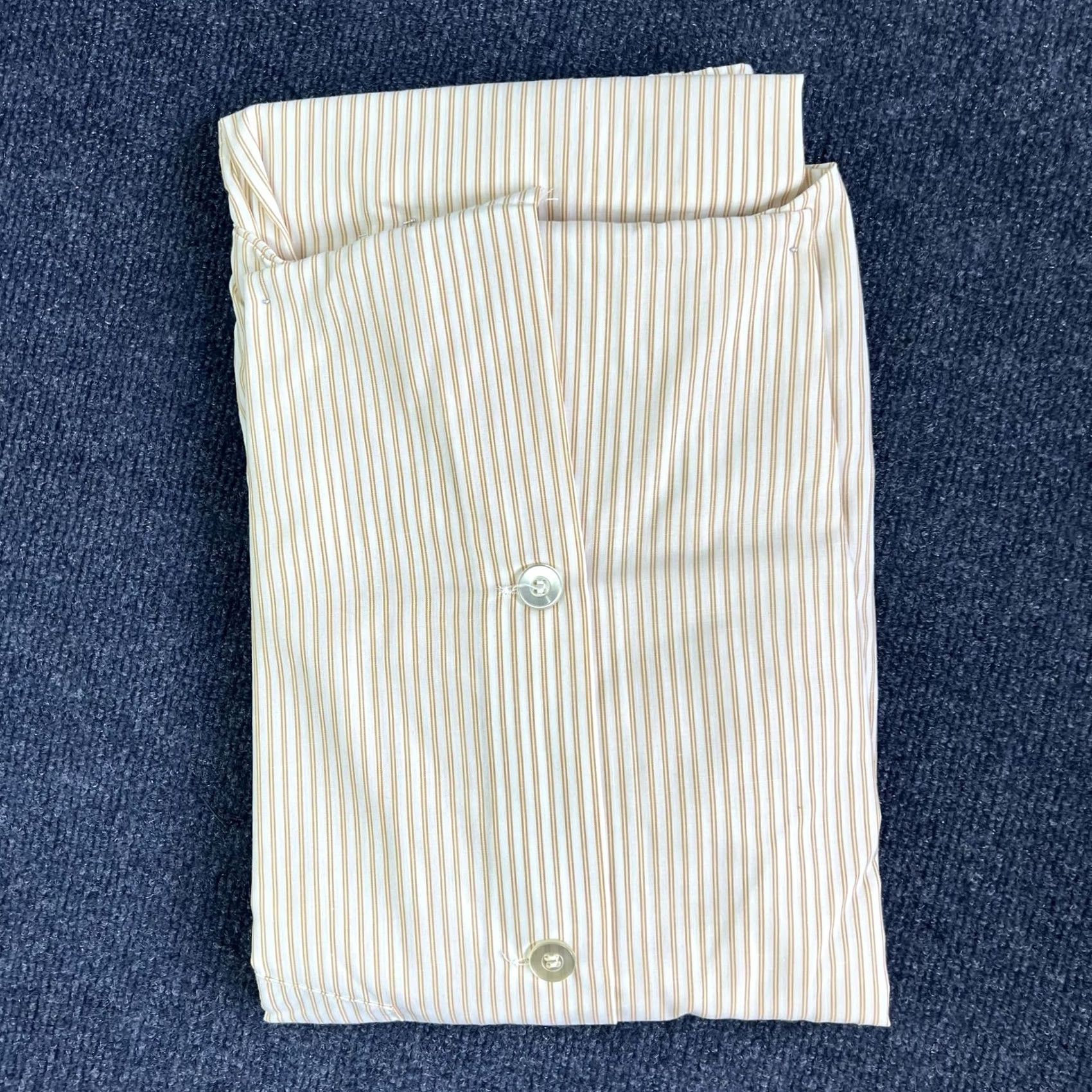 Vintage VINTAGE John Weitz Pajama Top Shirt Mens Small White Stripe Long Sleeve Nightwear Size US S / EU 44-46 / 1 - 3 Thumbnail