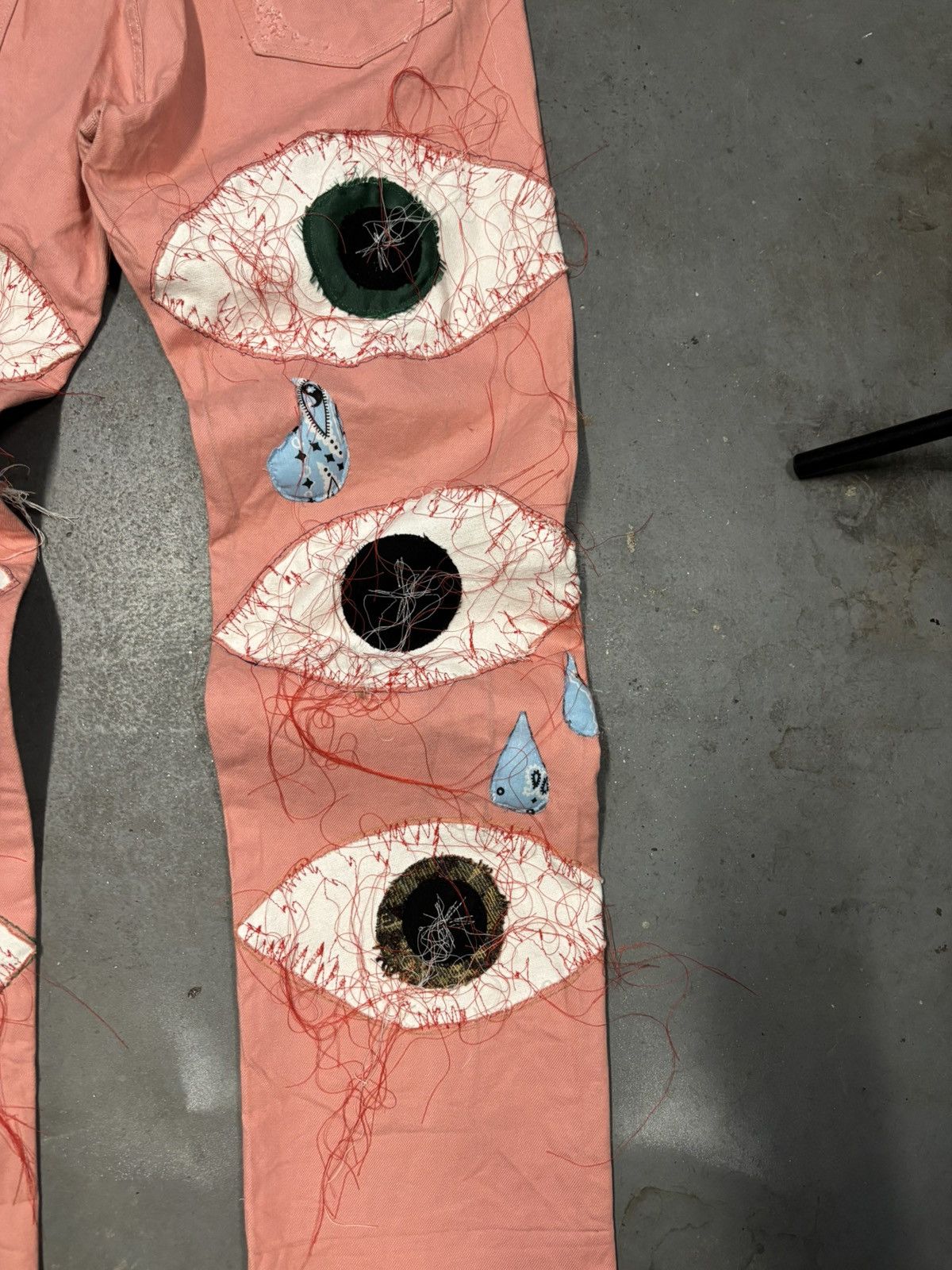 Levi's DirtyMoney x Levis Eye Ball Denim Size US 34 / EU 50 - 4 Thumbnail