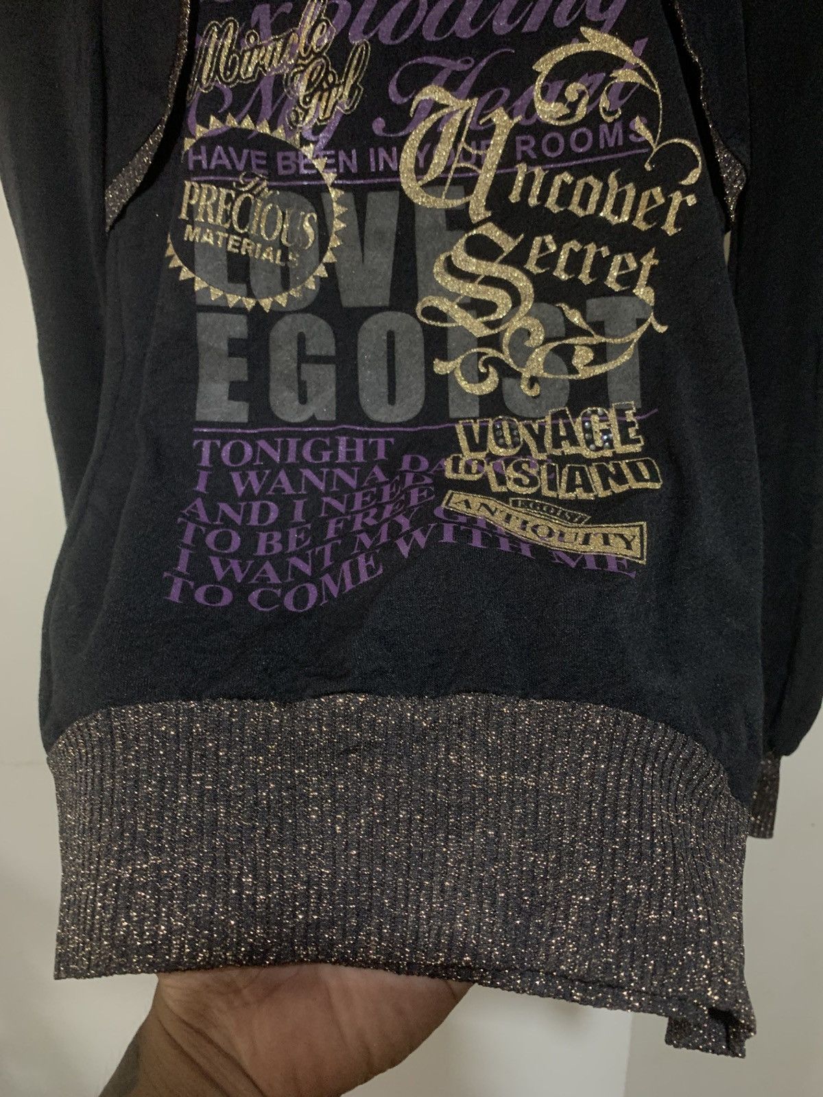 Japanese Brand Japanese Egoist Uncover Secret Women LongSleeve Tee Size M / US 6-8 / IT 42-44 - 4 Thumbnail