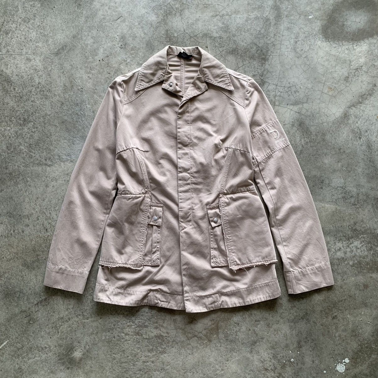 Diesel utility jacket modern y2k style