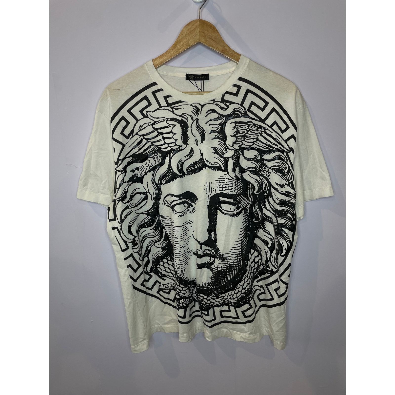 Versace Versace Medusa Tee White Used XL Size US XL / EU 56 / 4 - 2 Thumbnail