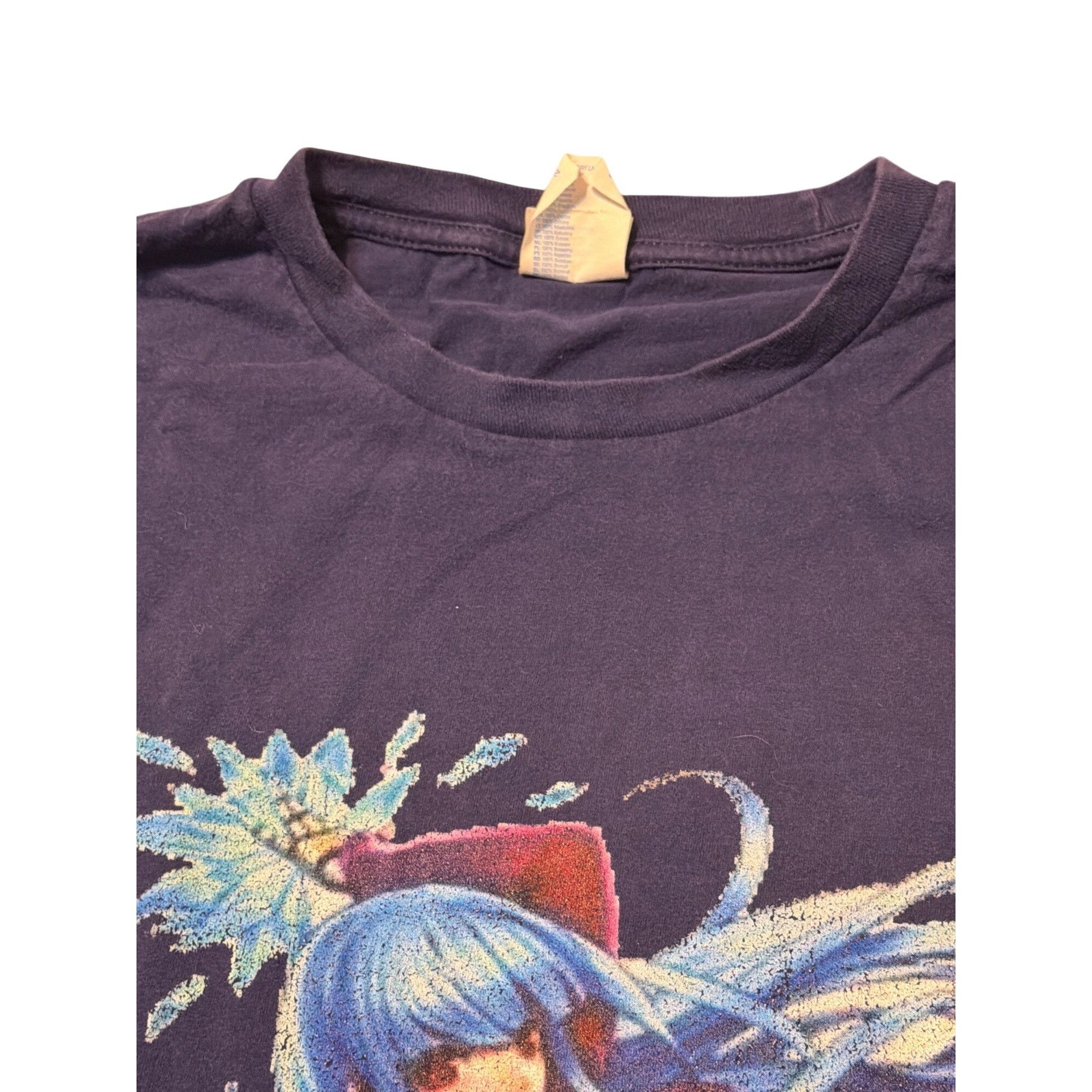 Other Kula Diamond Anime Graphic T Shirt Navy Blue Port & Co 100% Size US XXL / EU 58 / 5 - 5 Thumbnail