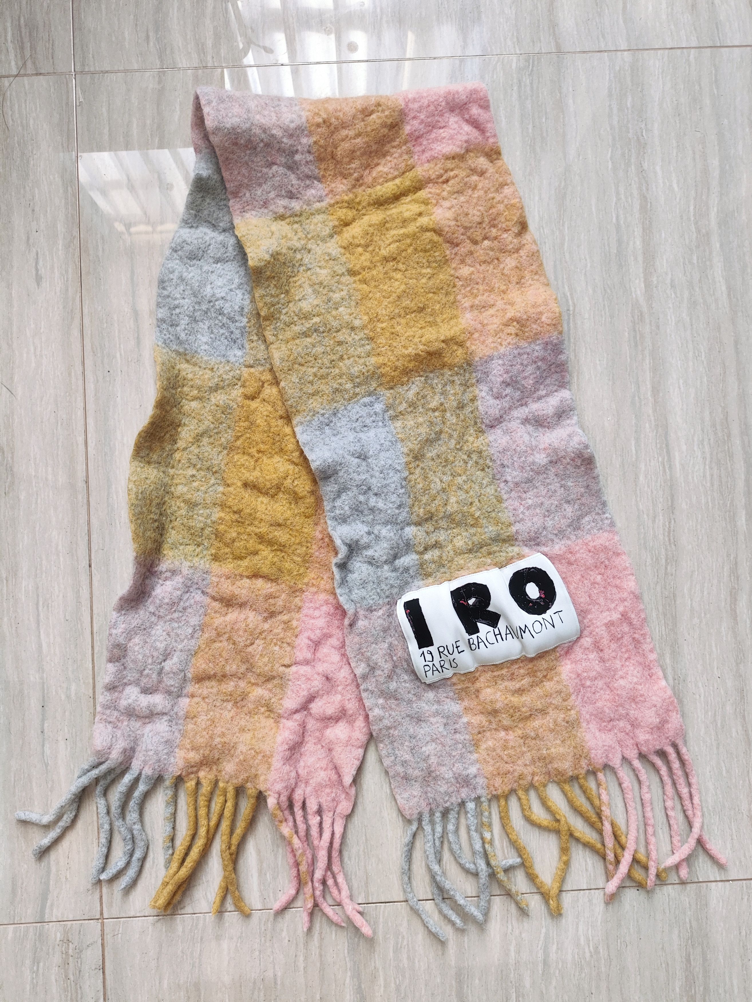 Iro IRO alpaca wool scarf Size ONE SIZE - 2 Thumbnail