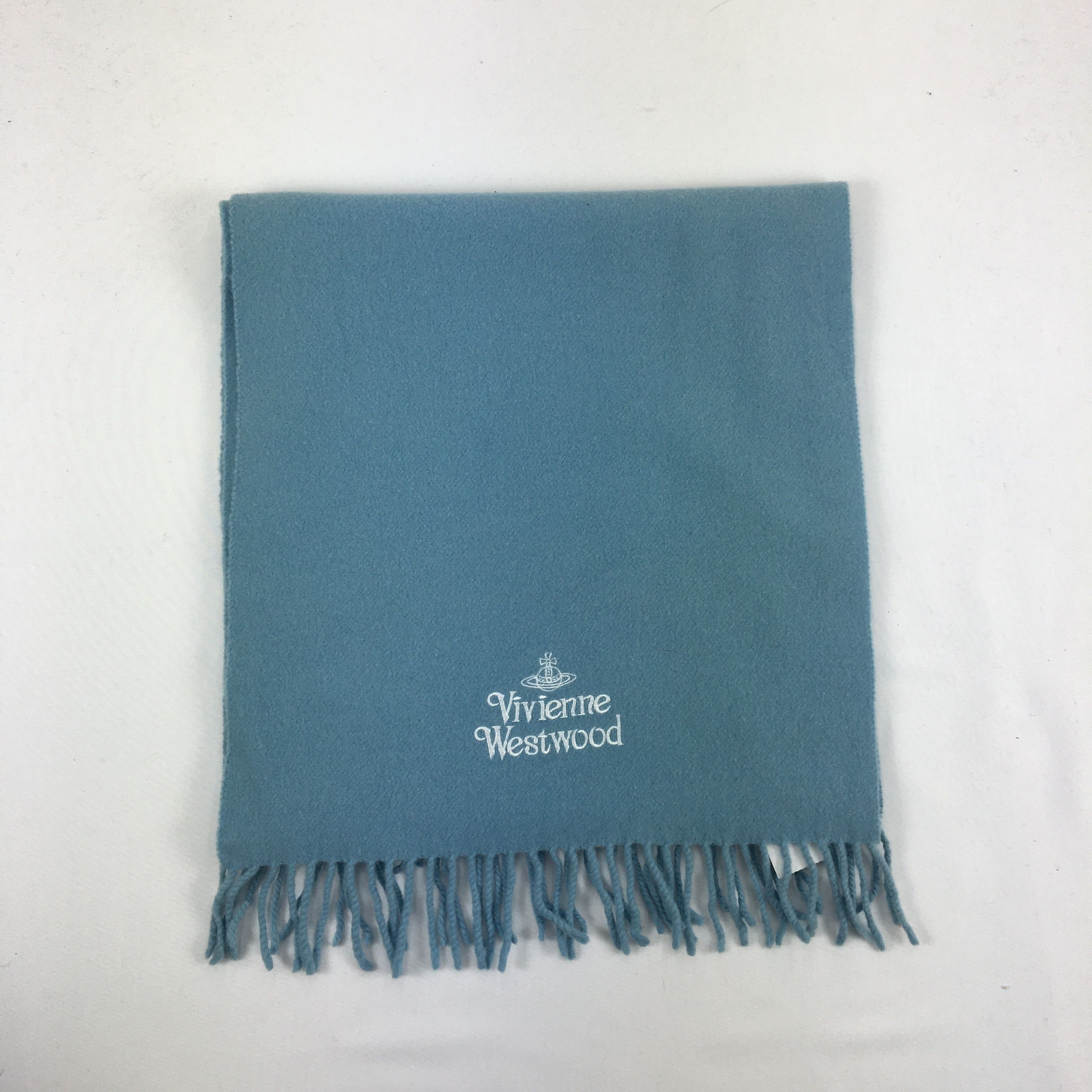 Vintage Vivienne Westwood Muffler Wool Cashmere Scarves Size ONE SIZE - 2 Thumbnail