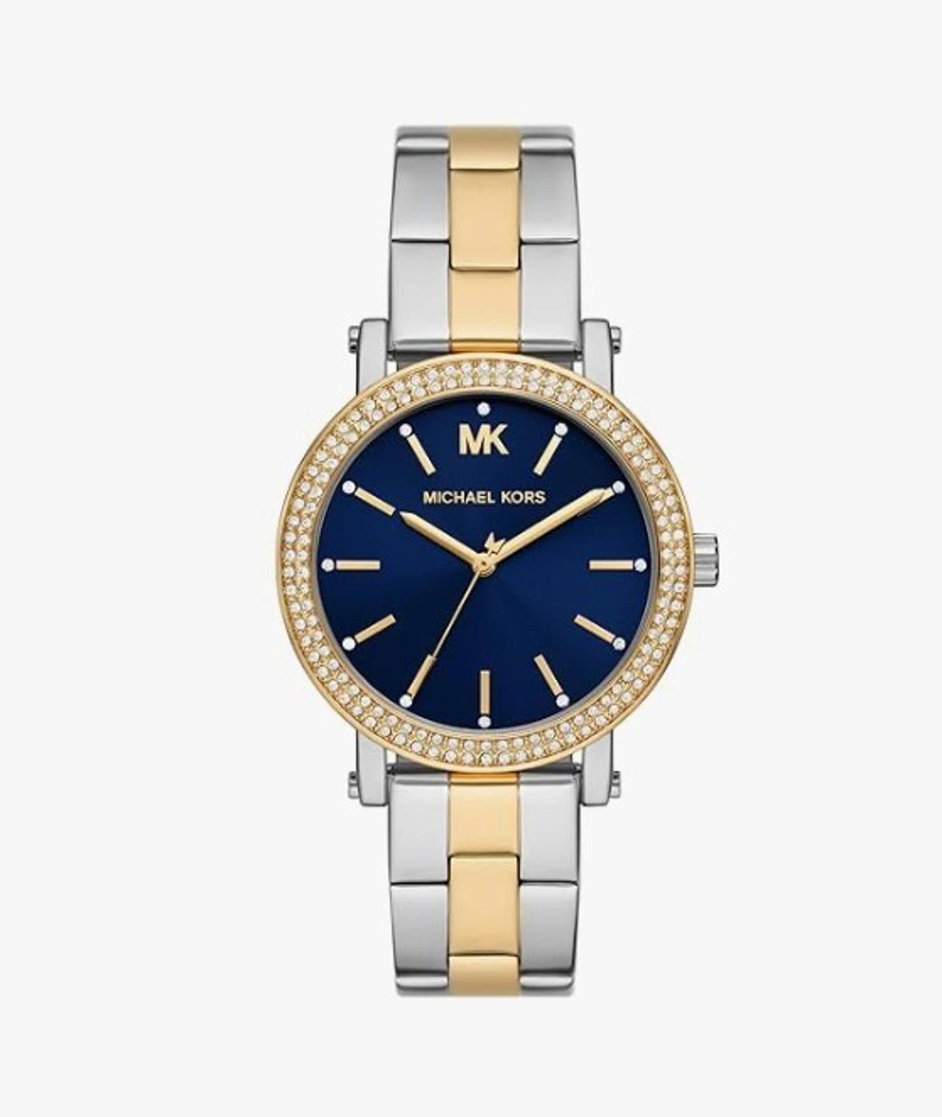 Michael Kors Michael Kors Womens Watch MKO1049 Two Tone Stainless Steel Size ONE SIZE - 1 Thumbnail