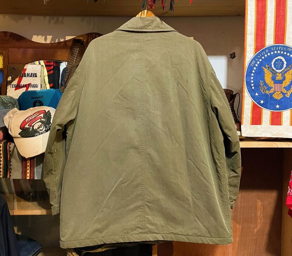 Nigel Cabourn Vintage 90s Nigel Cabourn 1943 Us Army Mackinaw Coat Size US XL / EU 56 / 4 - 6 Thumbnail